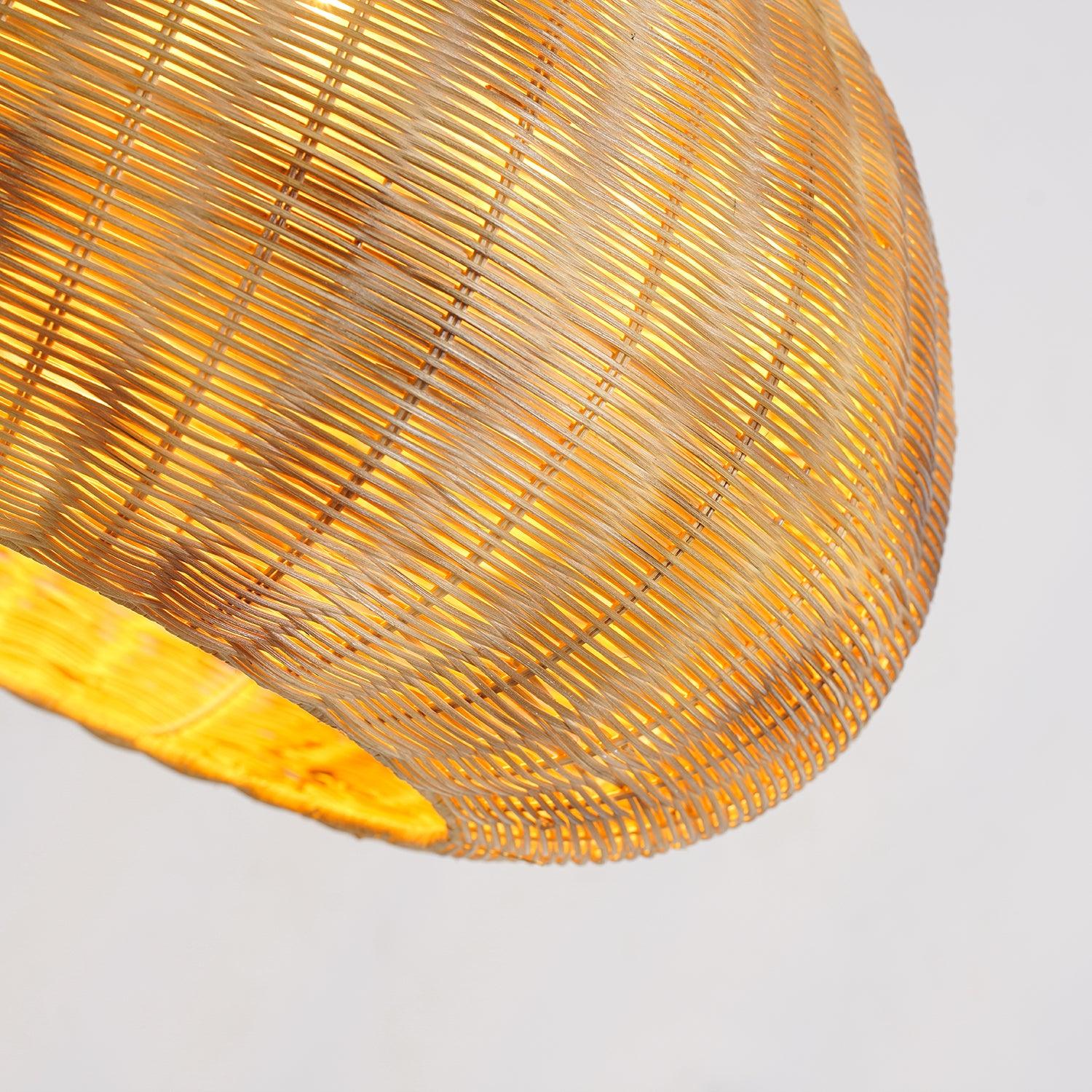 Bamboo Camden Pendant Light - Cueteks