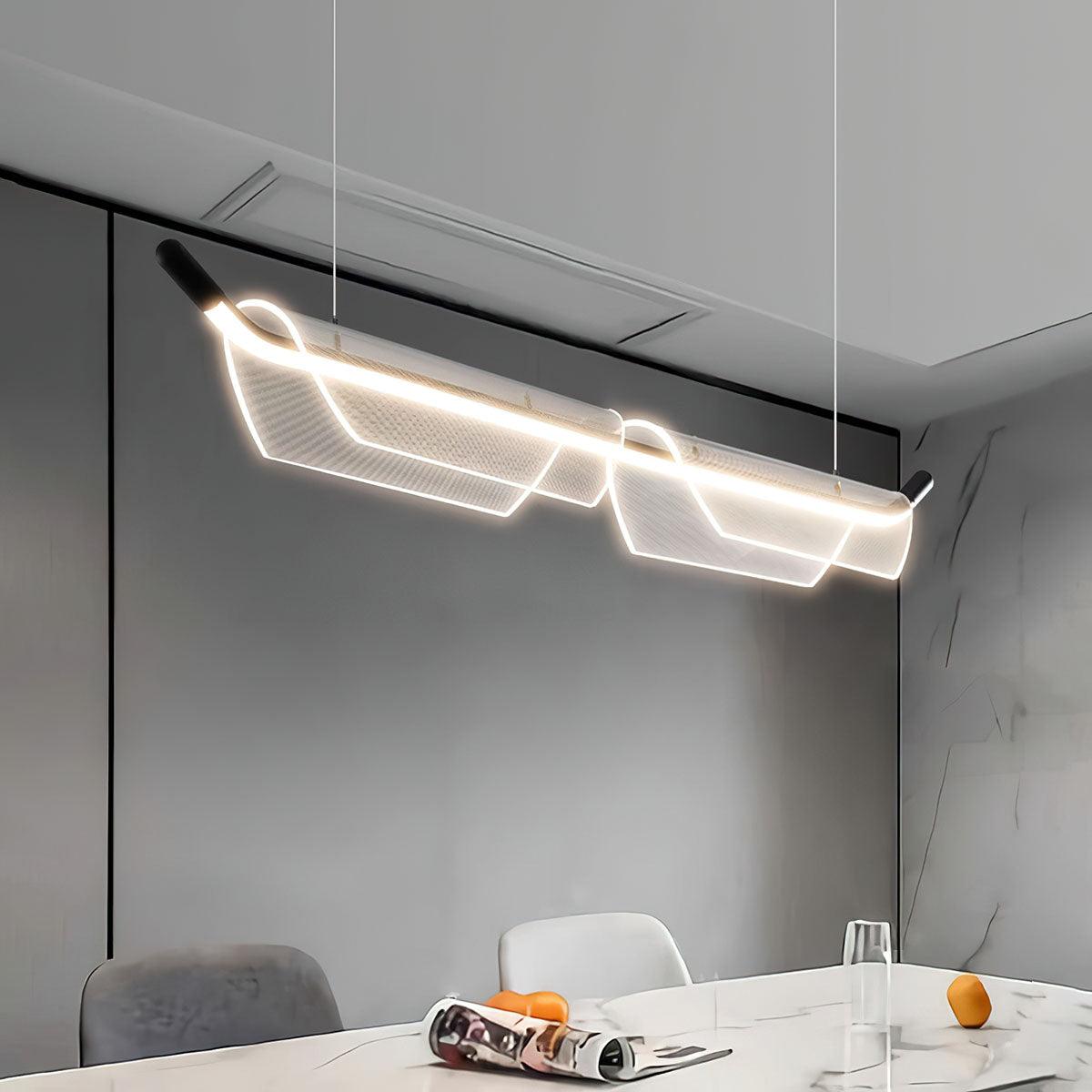 Two Boats Acrylic Pendant Light - Cueteks