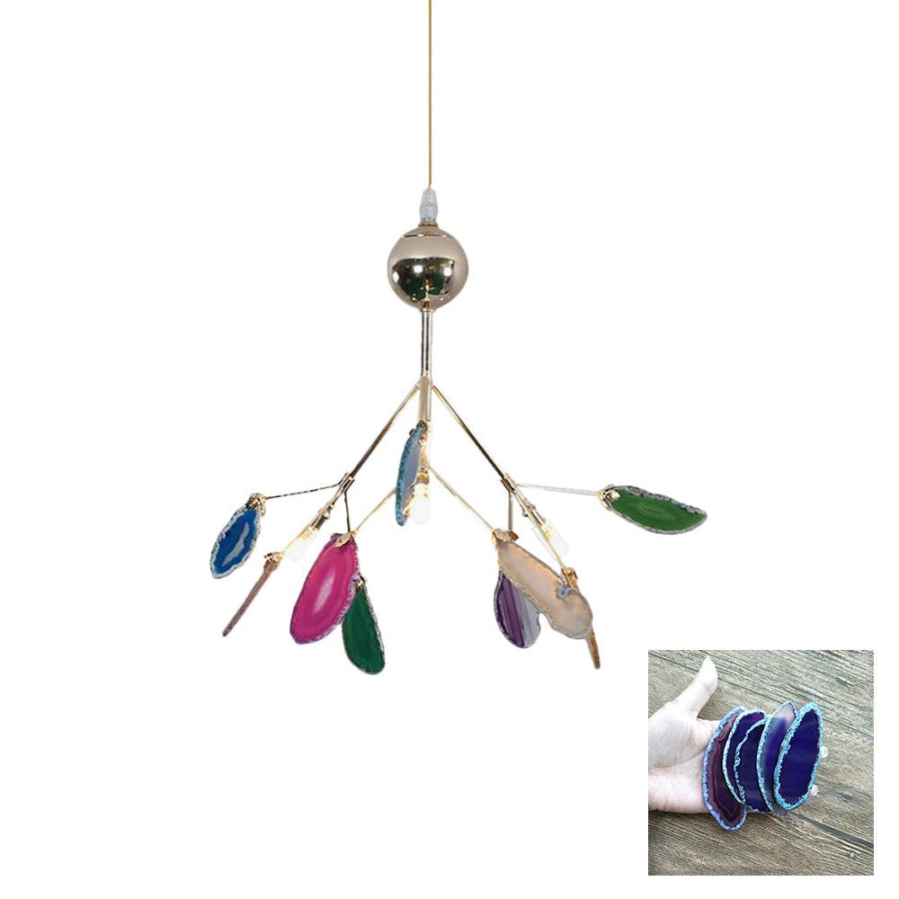 Agate Flake Chandelier - Cueteks