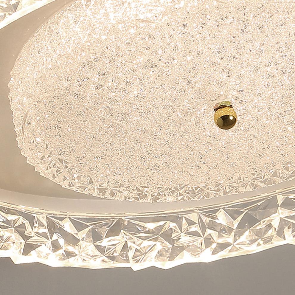 Crystal Embedded Ceiling lamp - Cueteks