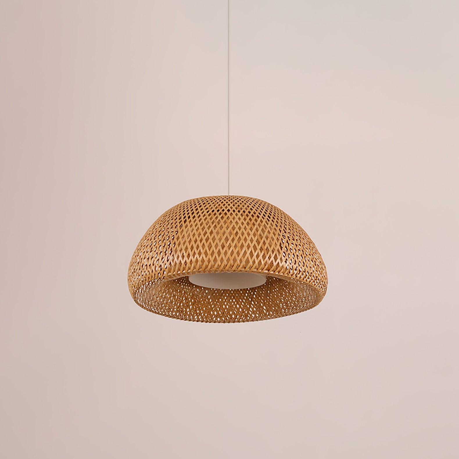 Zenith Bamboo Pendant Light - Cueteks