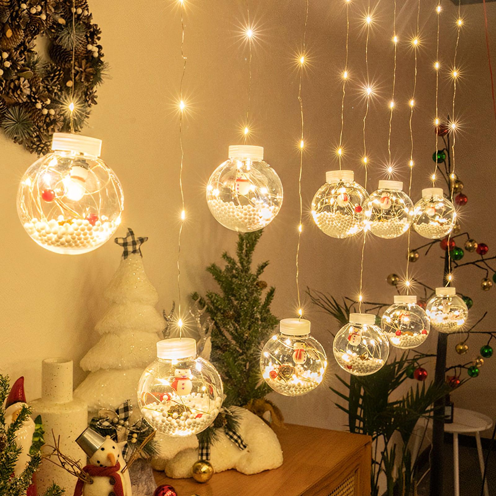 Christmas Ball String Lights - Cueteks