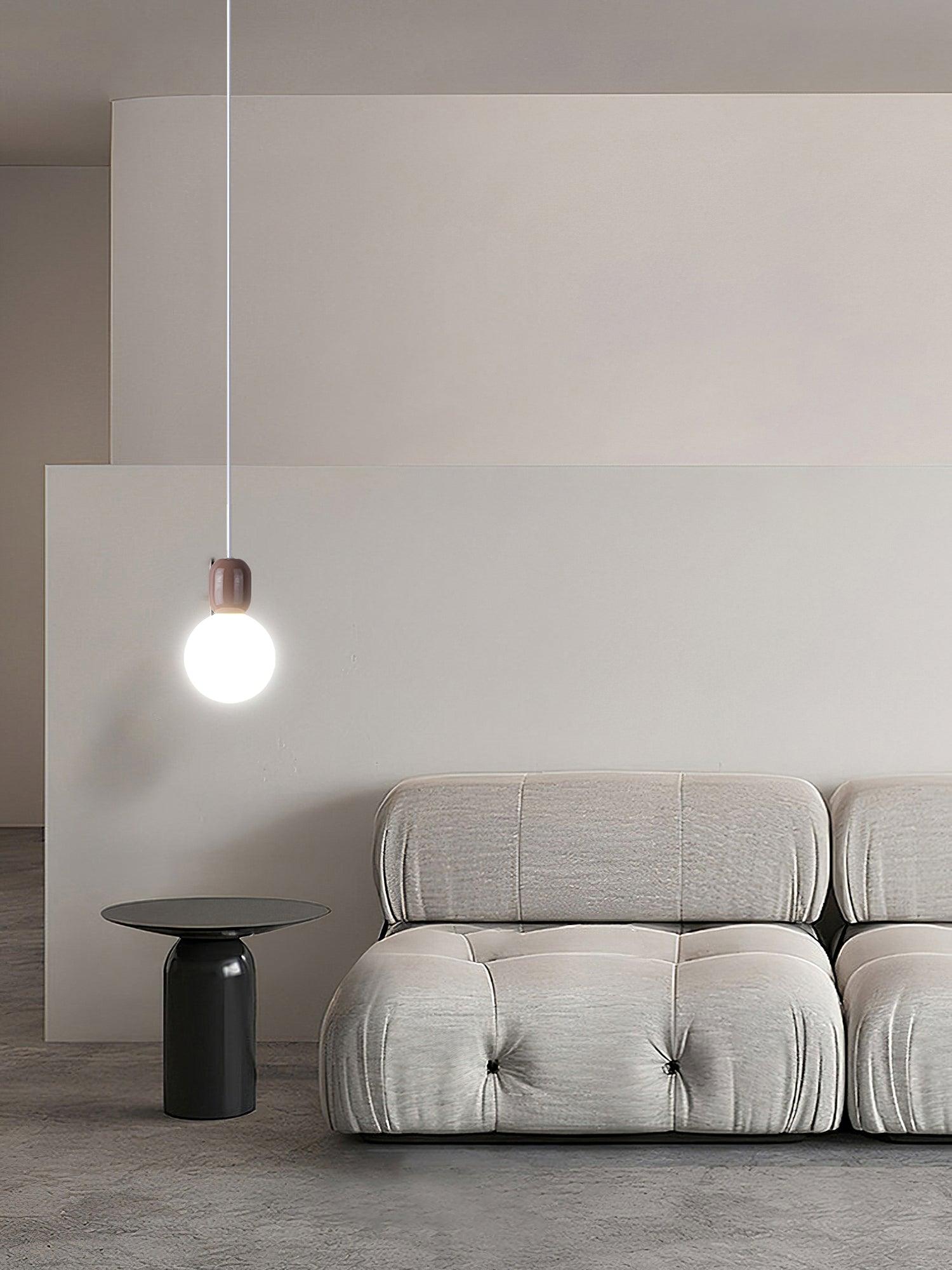 Acrylic Two Ball Pendant Light - Cueteks