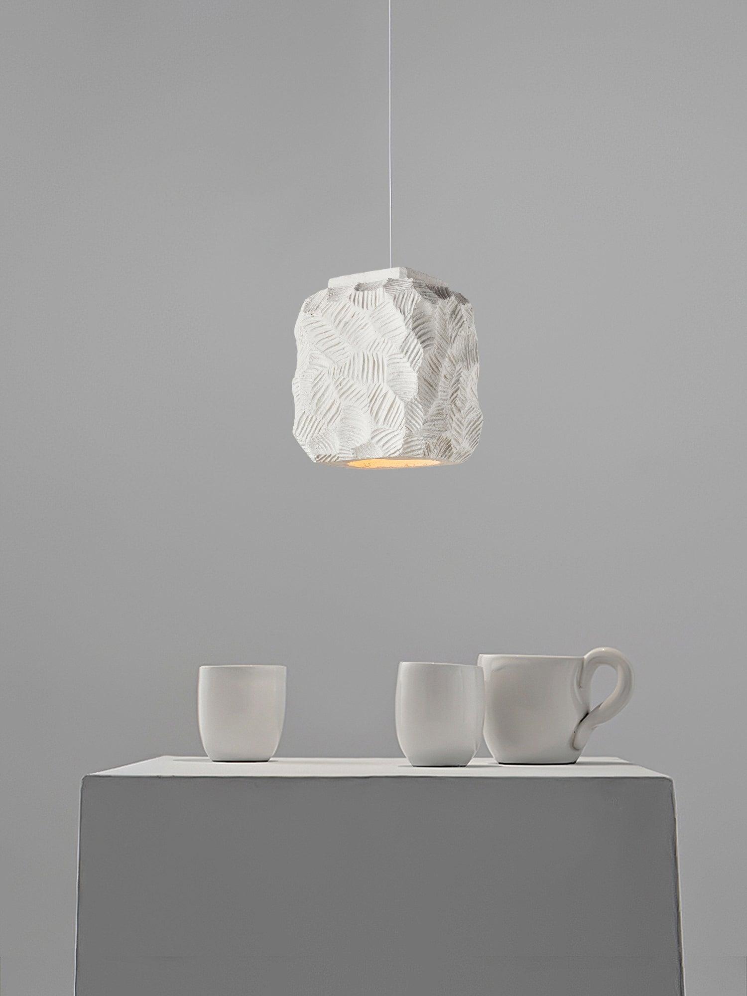 Resin Geometry Pendant Lamp - Cueteks