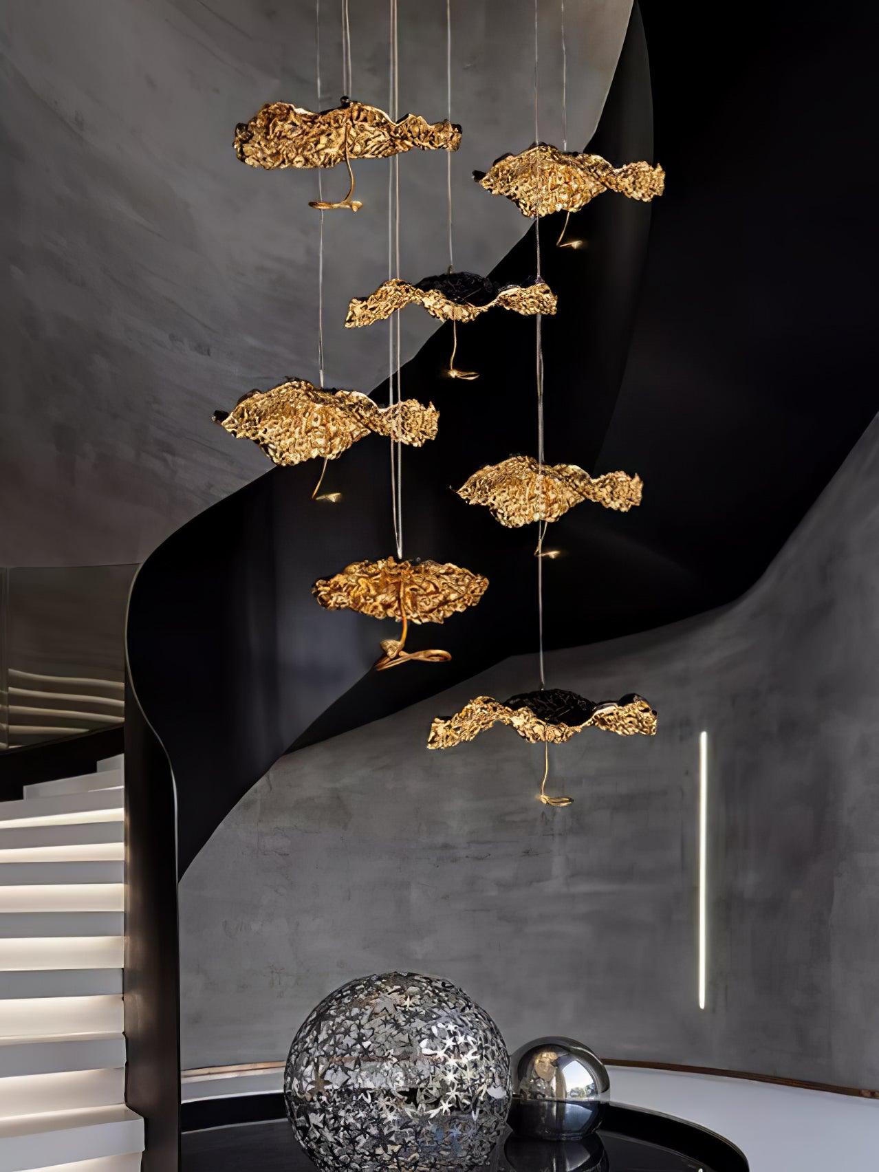 Brass Aviary Constellation Chandelier - Cueteks