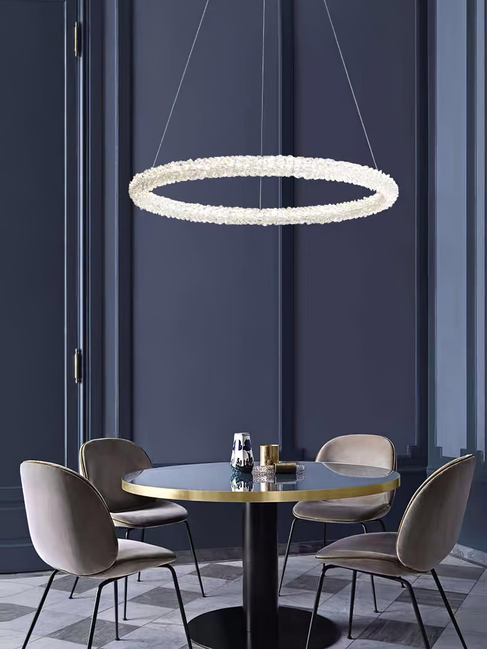 Ring Crystal Chandeliers - Cueteks