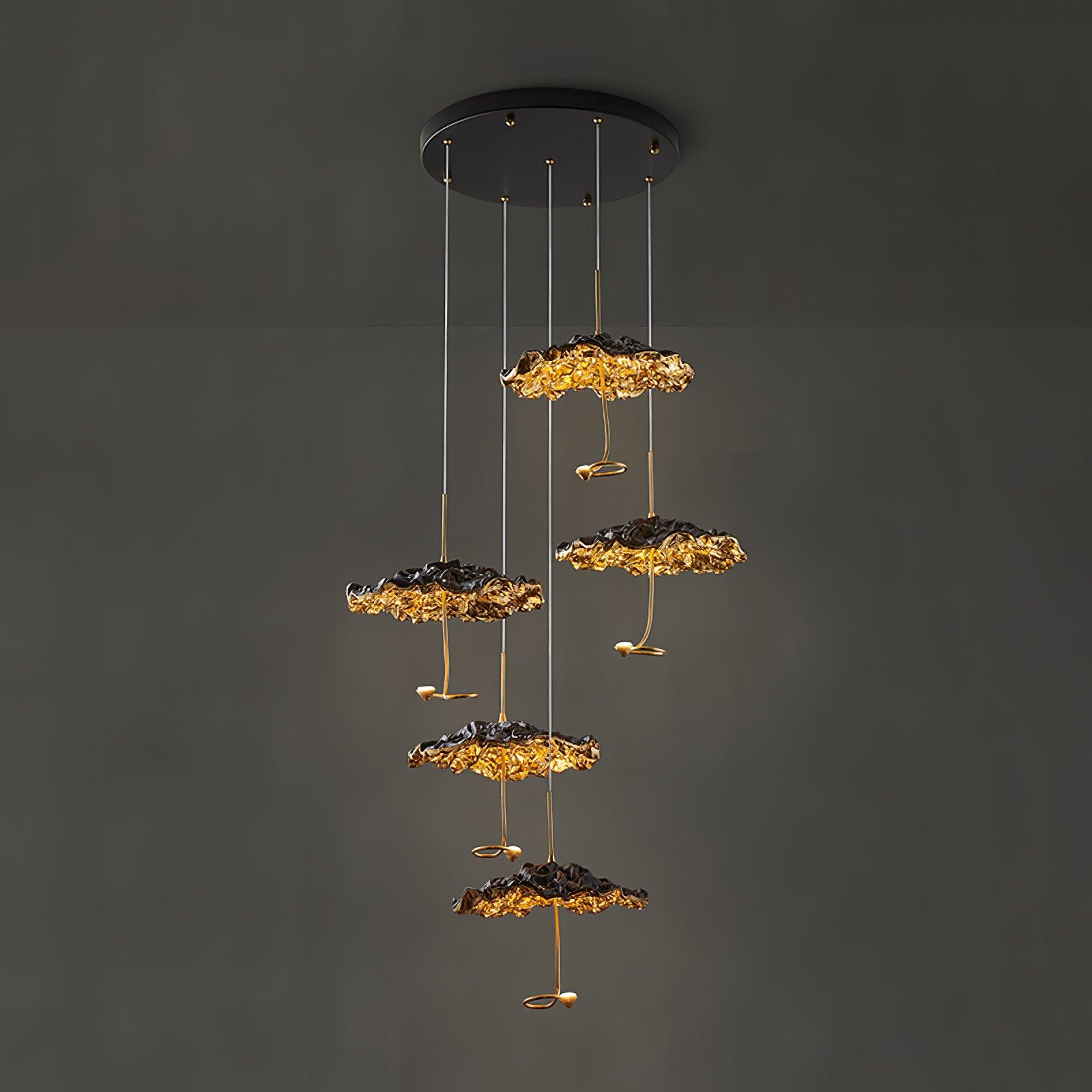 Brass Aviary Constellation Chandelier - Cueteks