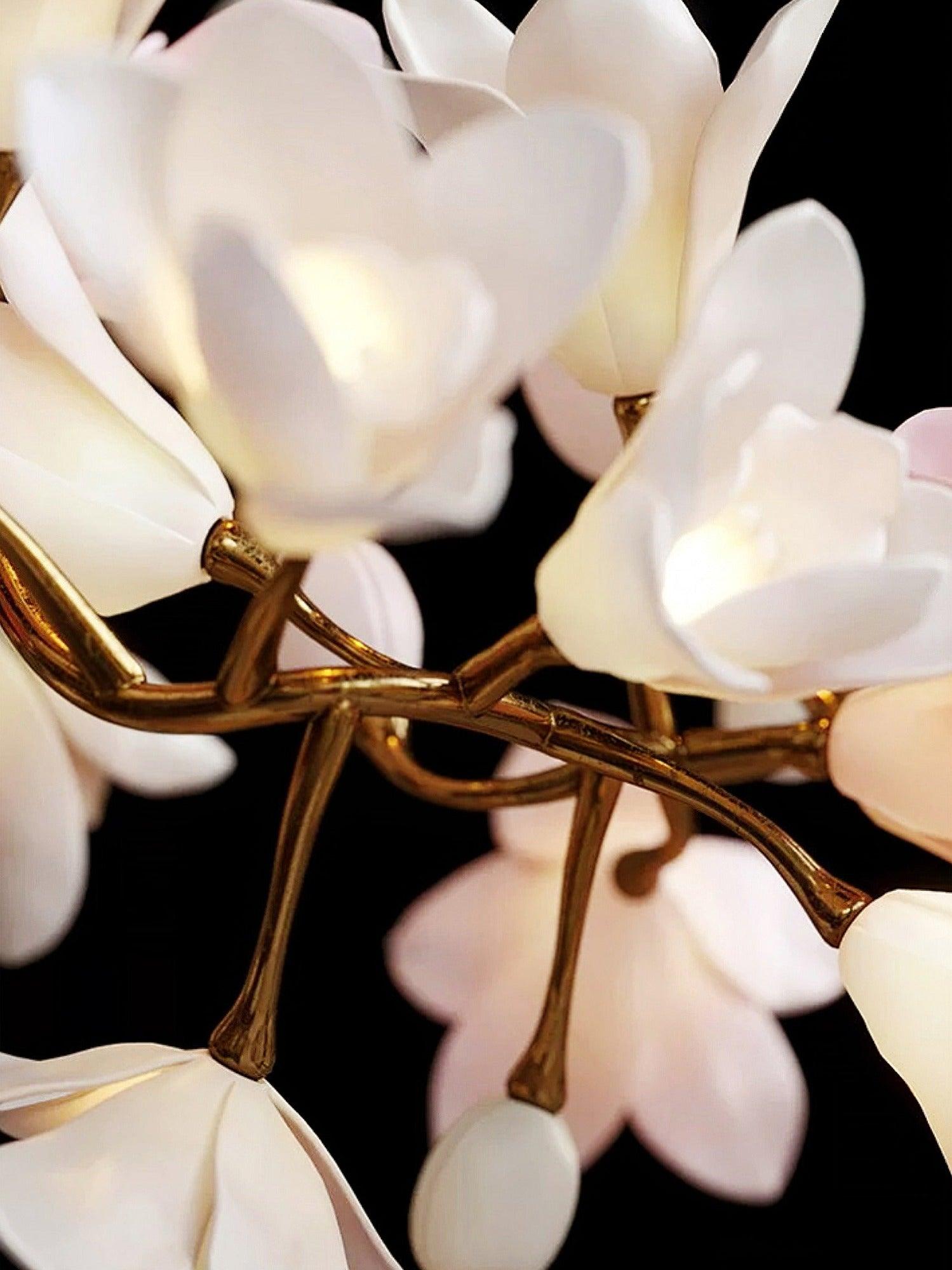 Circular Blossom Chandelier - Cueteks
