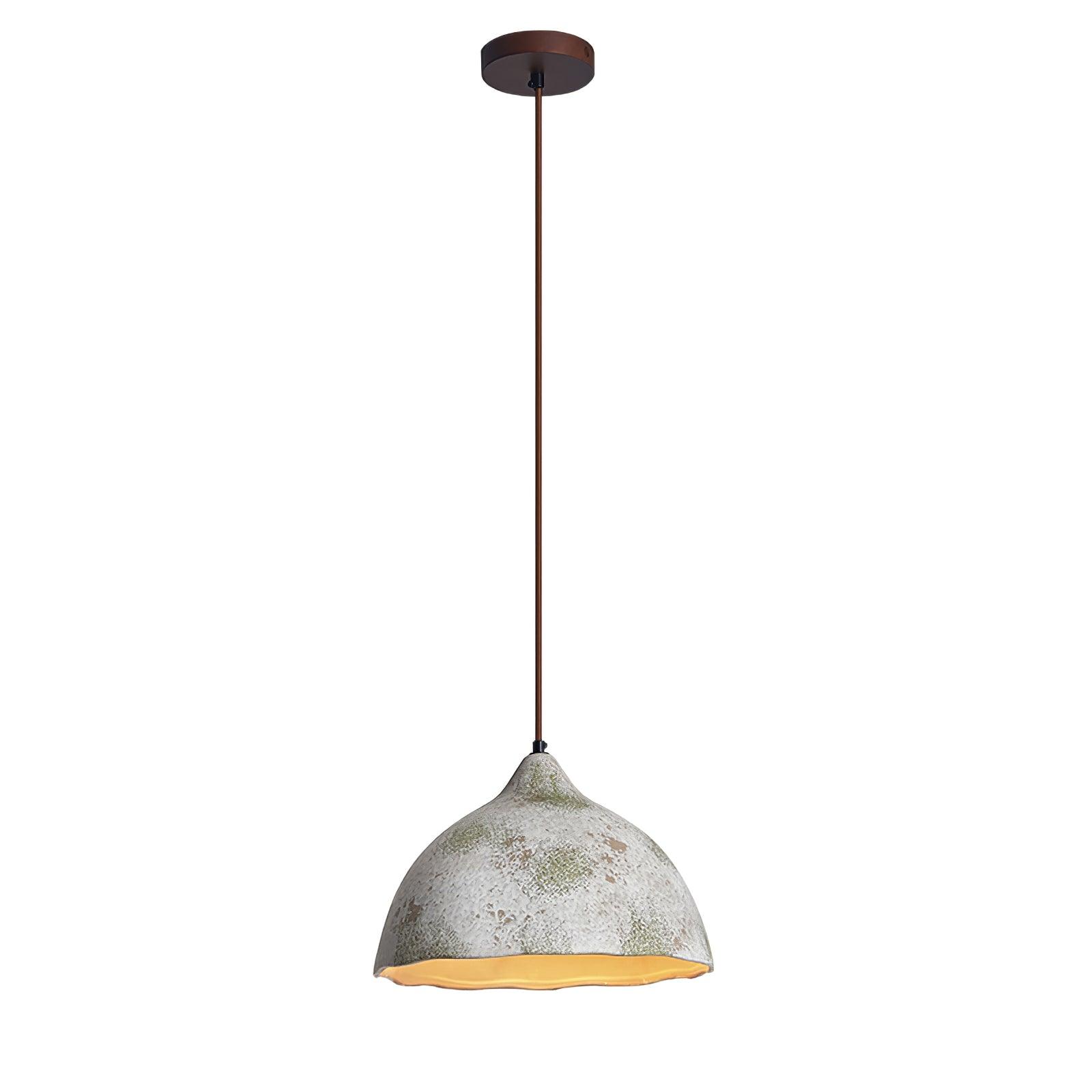 Pear Shape Ceramic Pendant Light - Cueteks