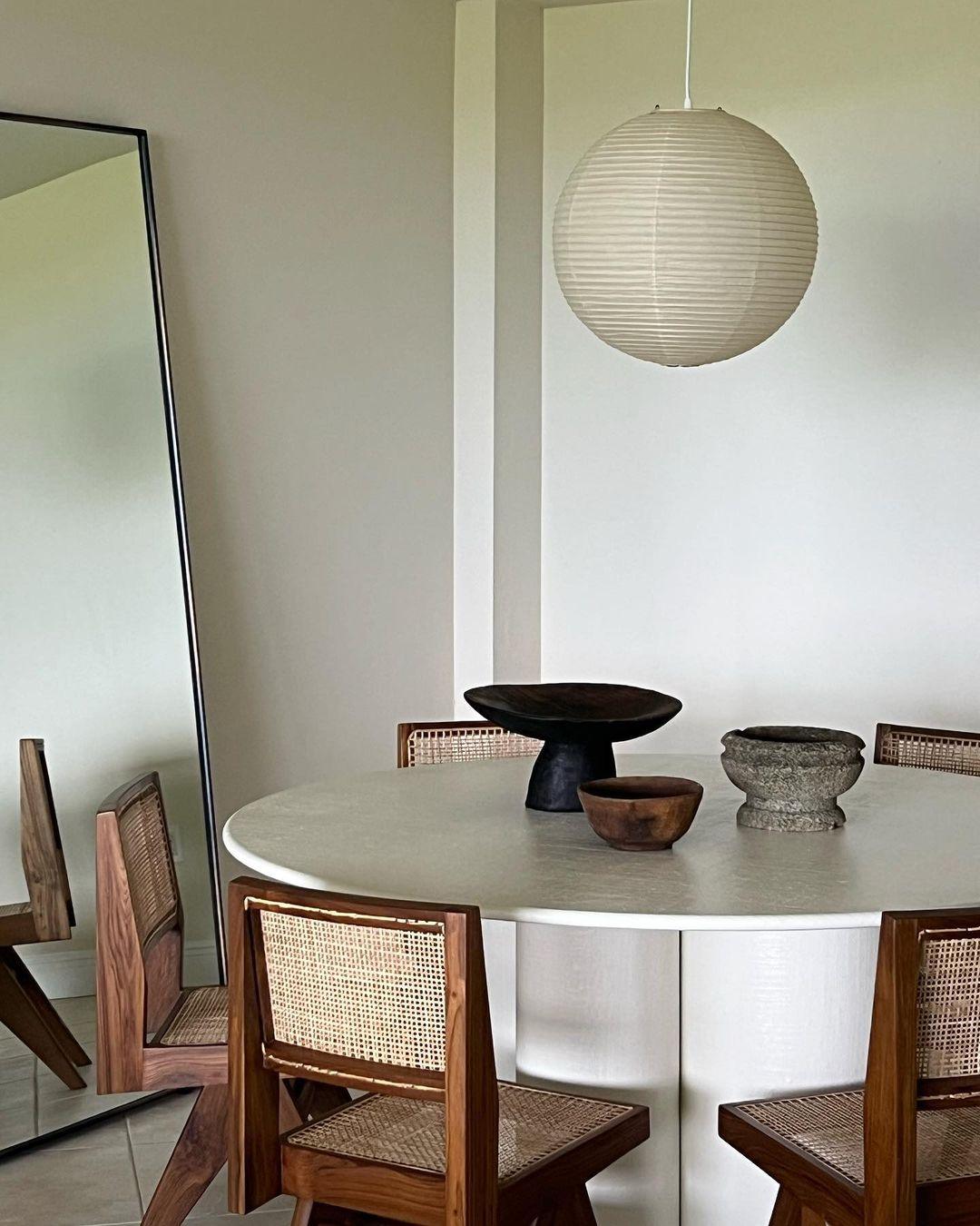 Washi Paper Round Series Pendant Lamp - Cueteks