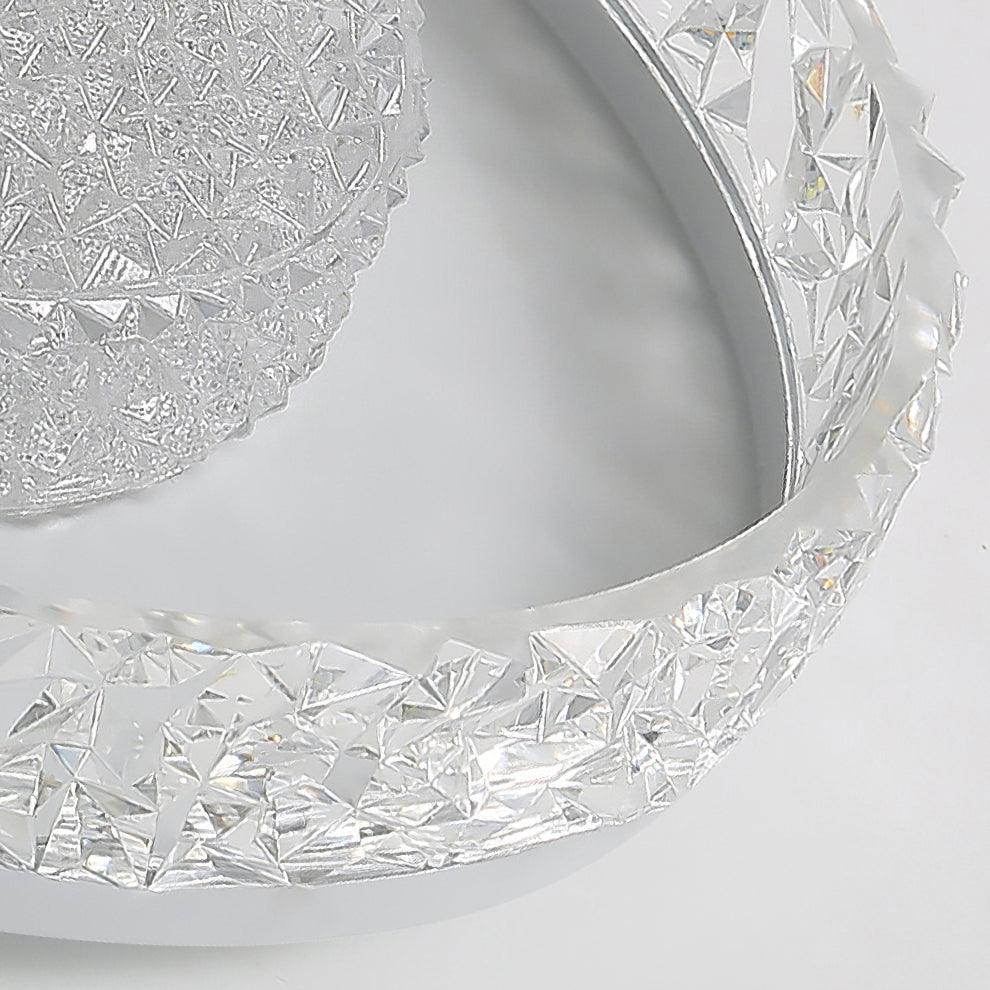 Crystal Embedded Ceiling lamp - Cueteks