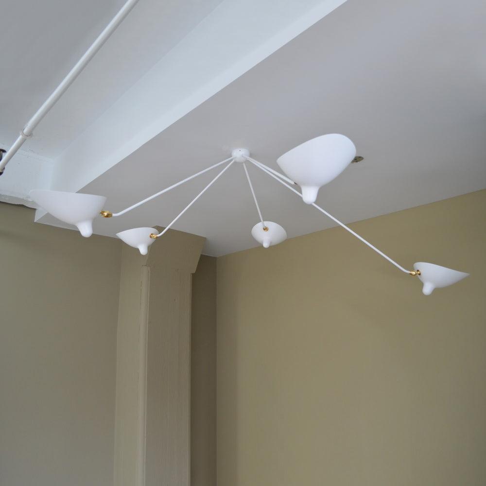 Serge Mouille Ceiling Lamp B - Cueteks