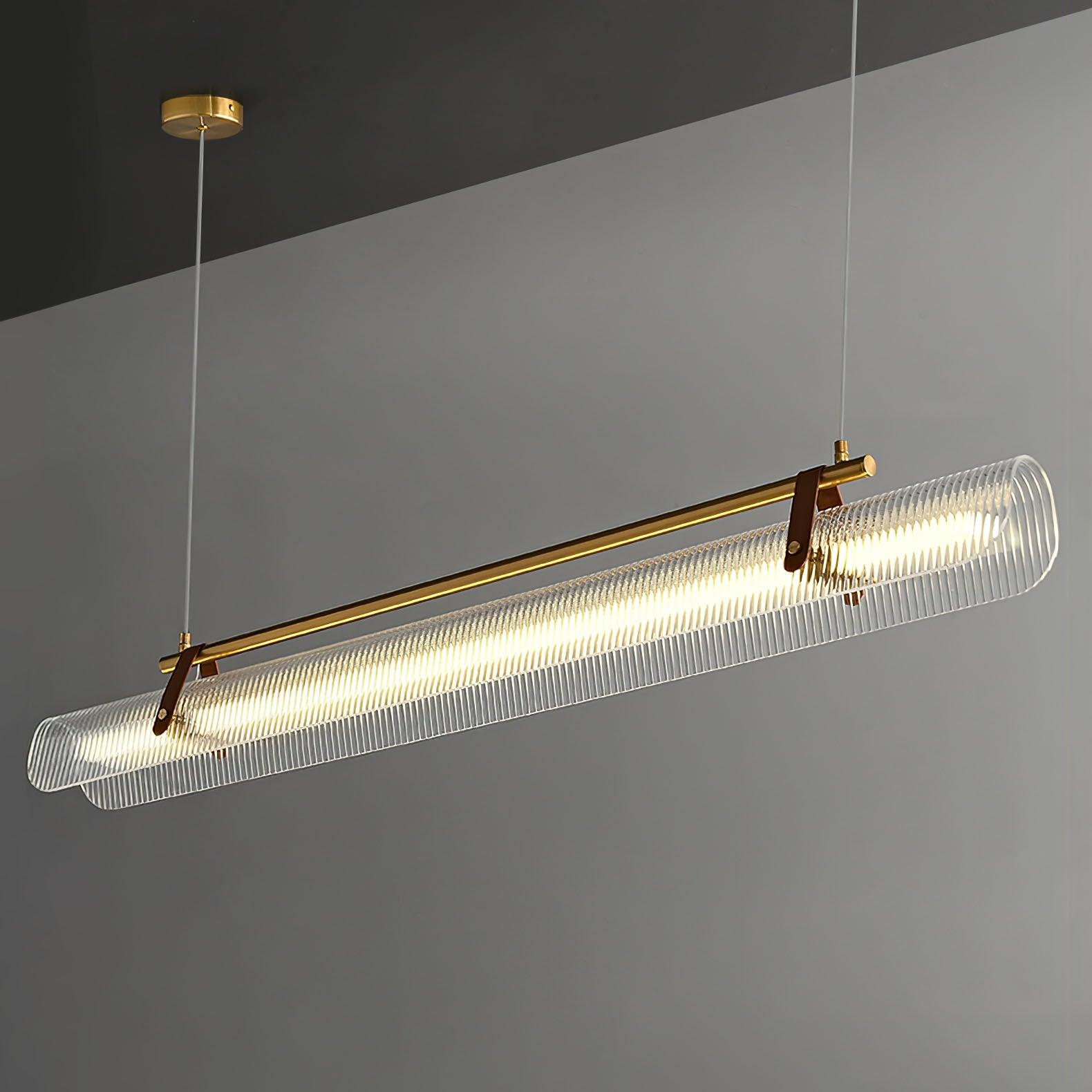 Acrylic Linear Chandelier - Cueteks