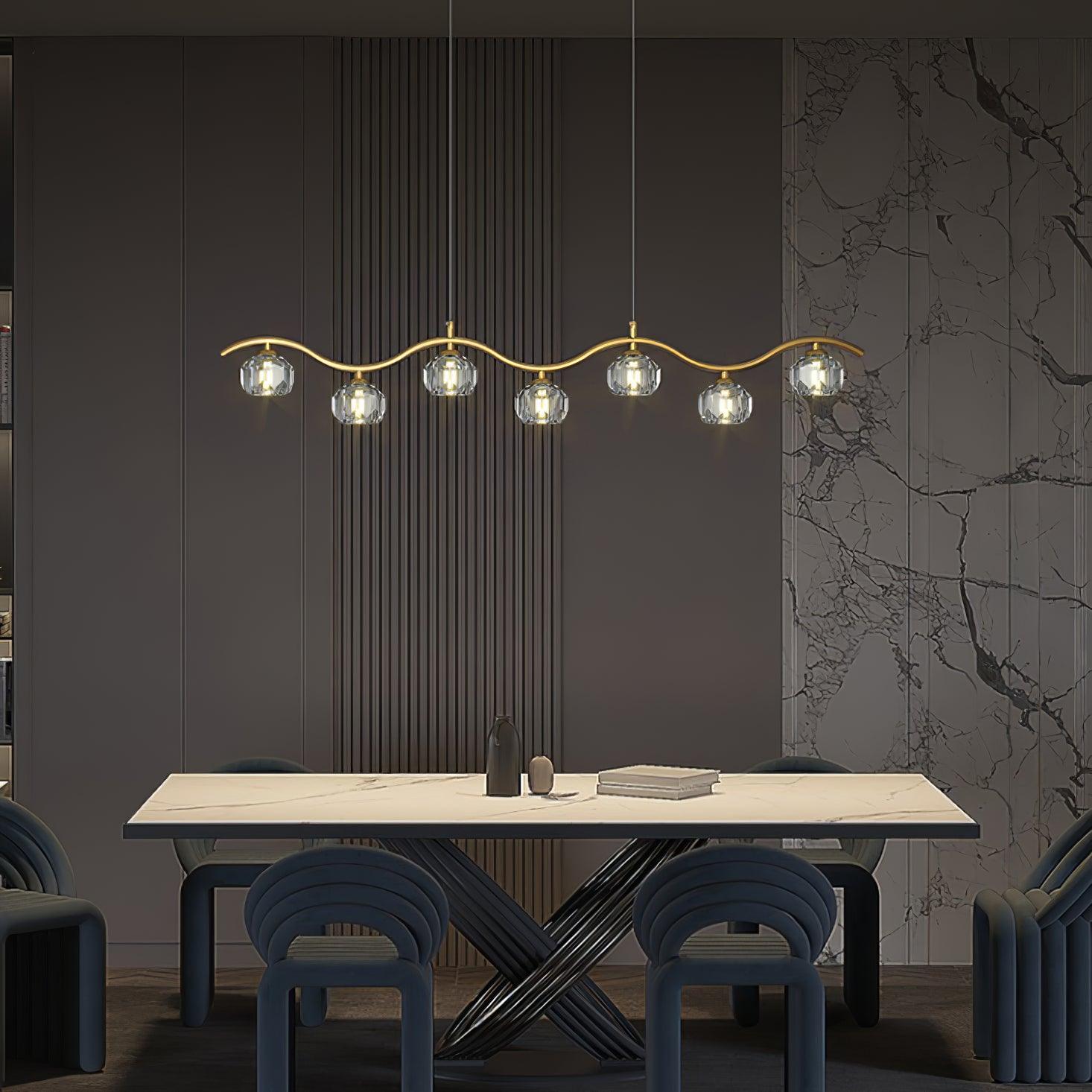 Eara Crystal Chandelier - Cueteks
