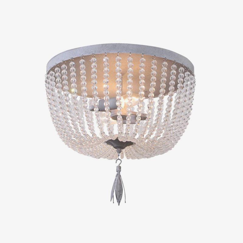 Dauphine Crystal Ceiling Light - Cueteks