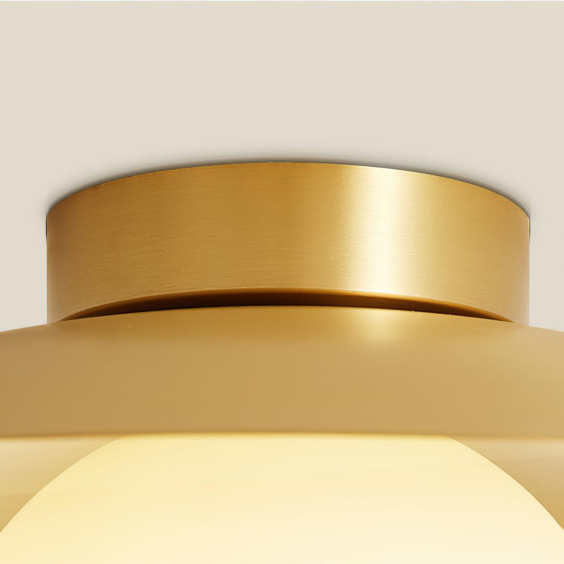 Brass Cap Ceiling Lamp - Cueteks