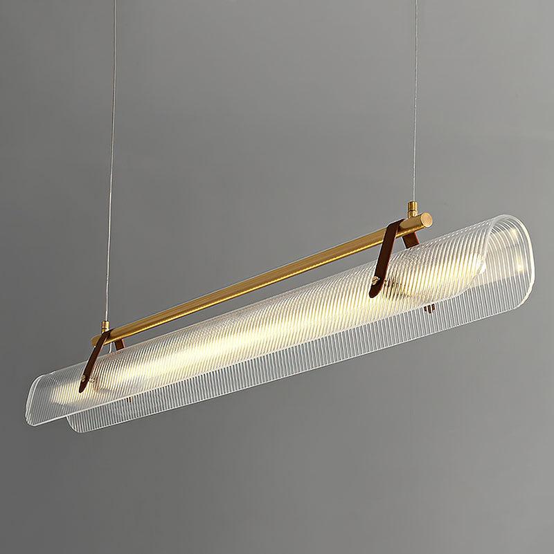 Acrylic Linear Chandelier - Cueteks