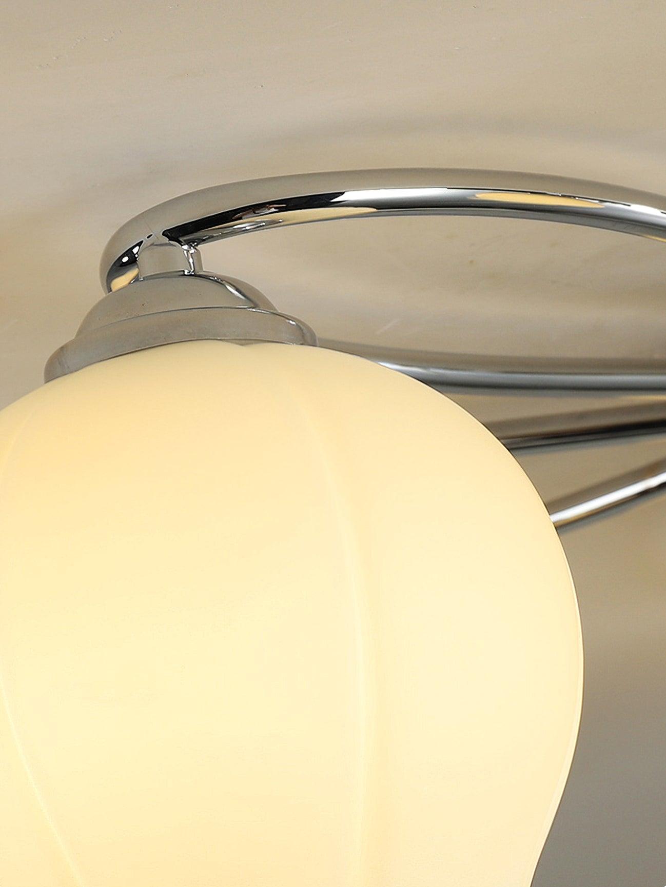 Floral Glass Ceiling Lamp - Cueteks