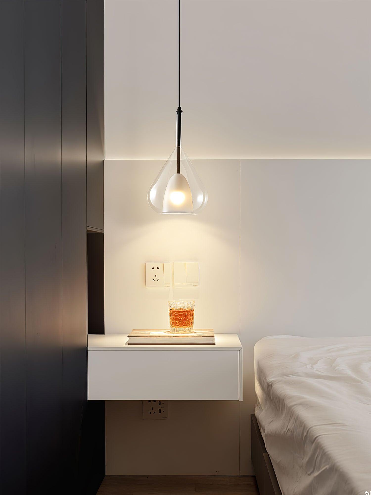 Vortex Glass Pendant Lamp - Cueteks