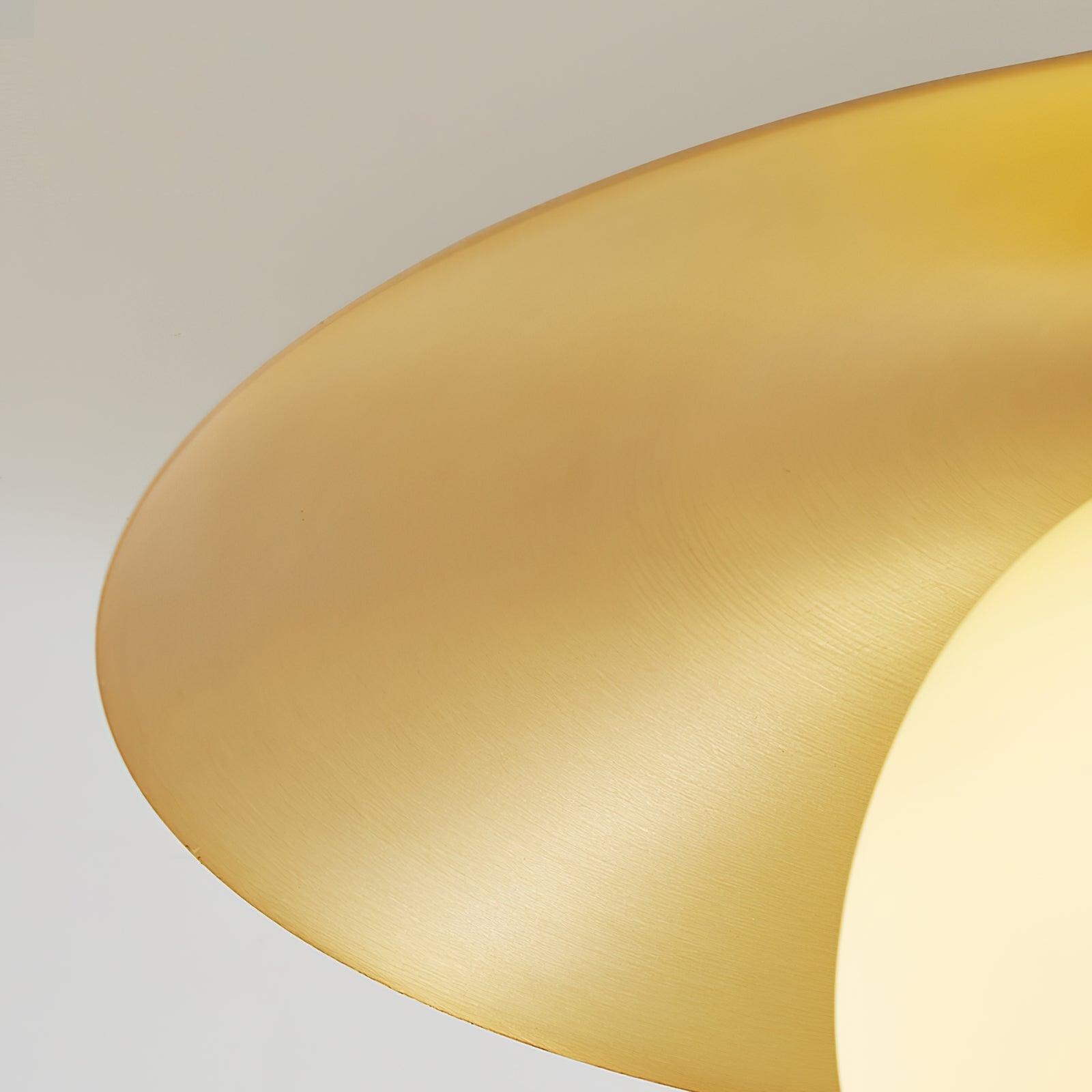 Brass Cap Ceiling Lamp - Cueteks