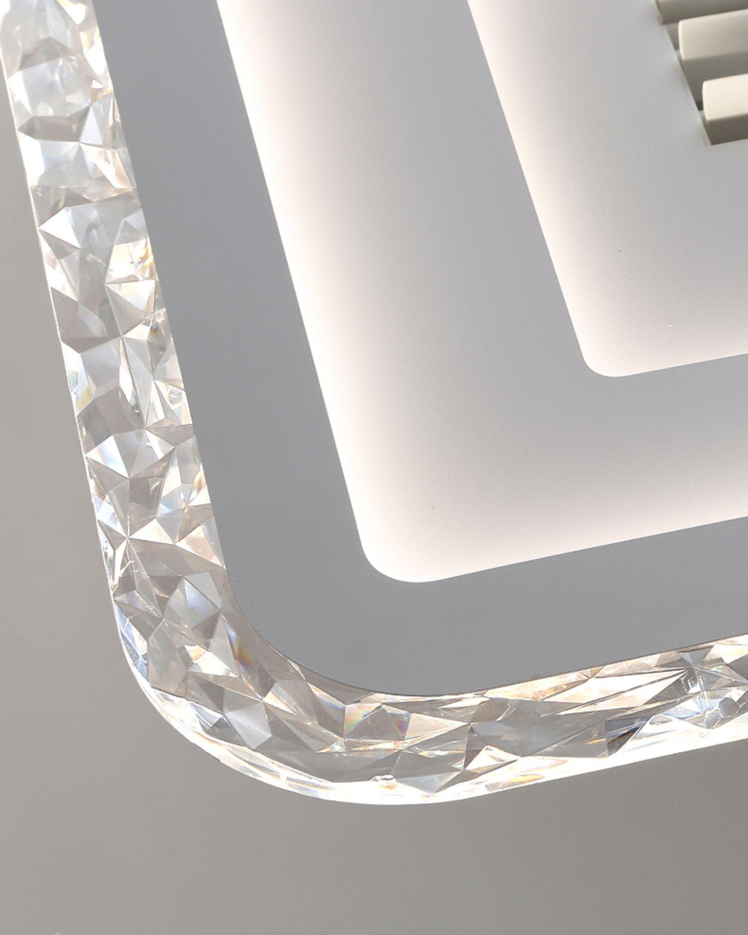 Acrylic Ultrathin Rectangle Ceiling Lamp - Cueteks