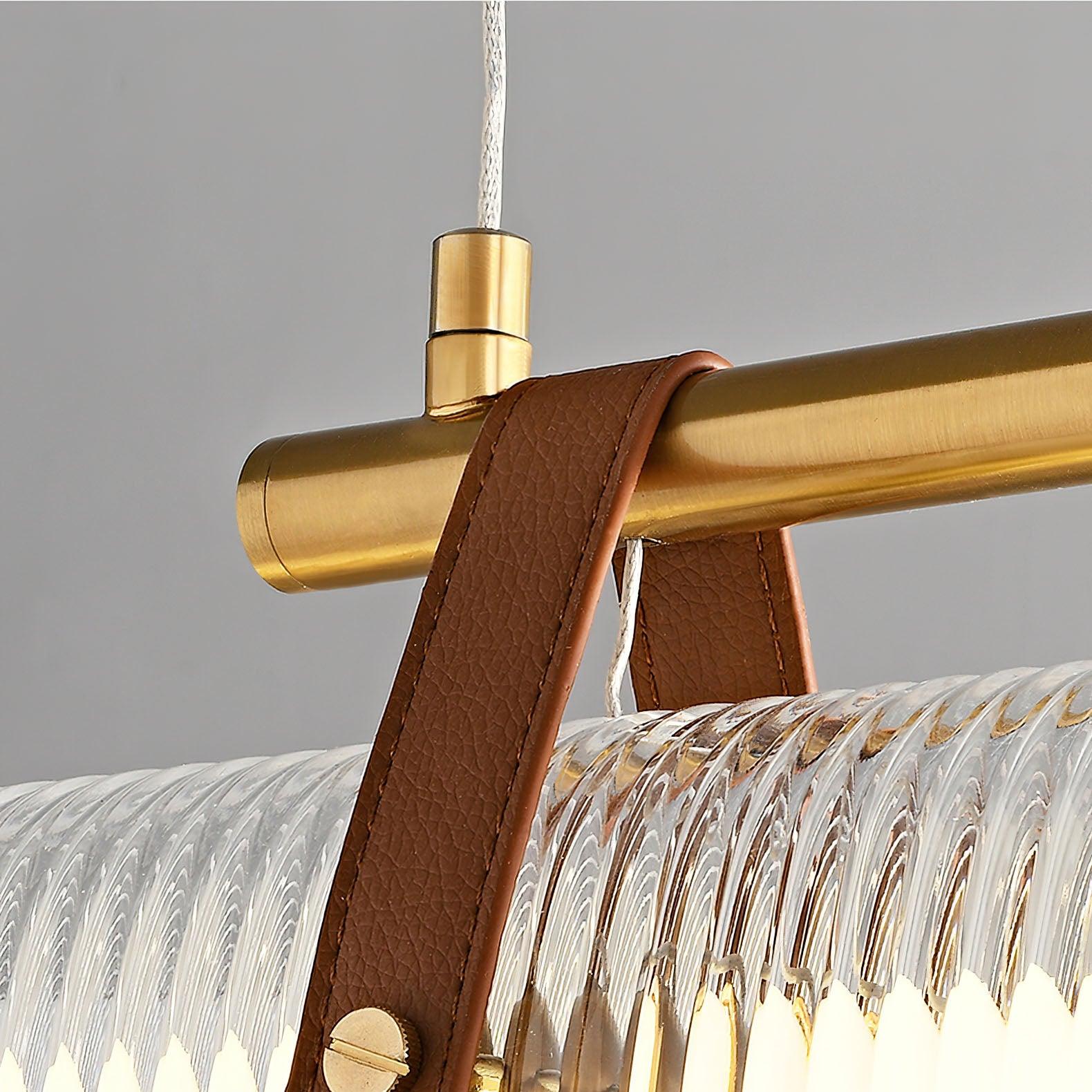 Acrylic Linear Chandelier - Cueteks