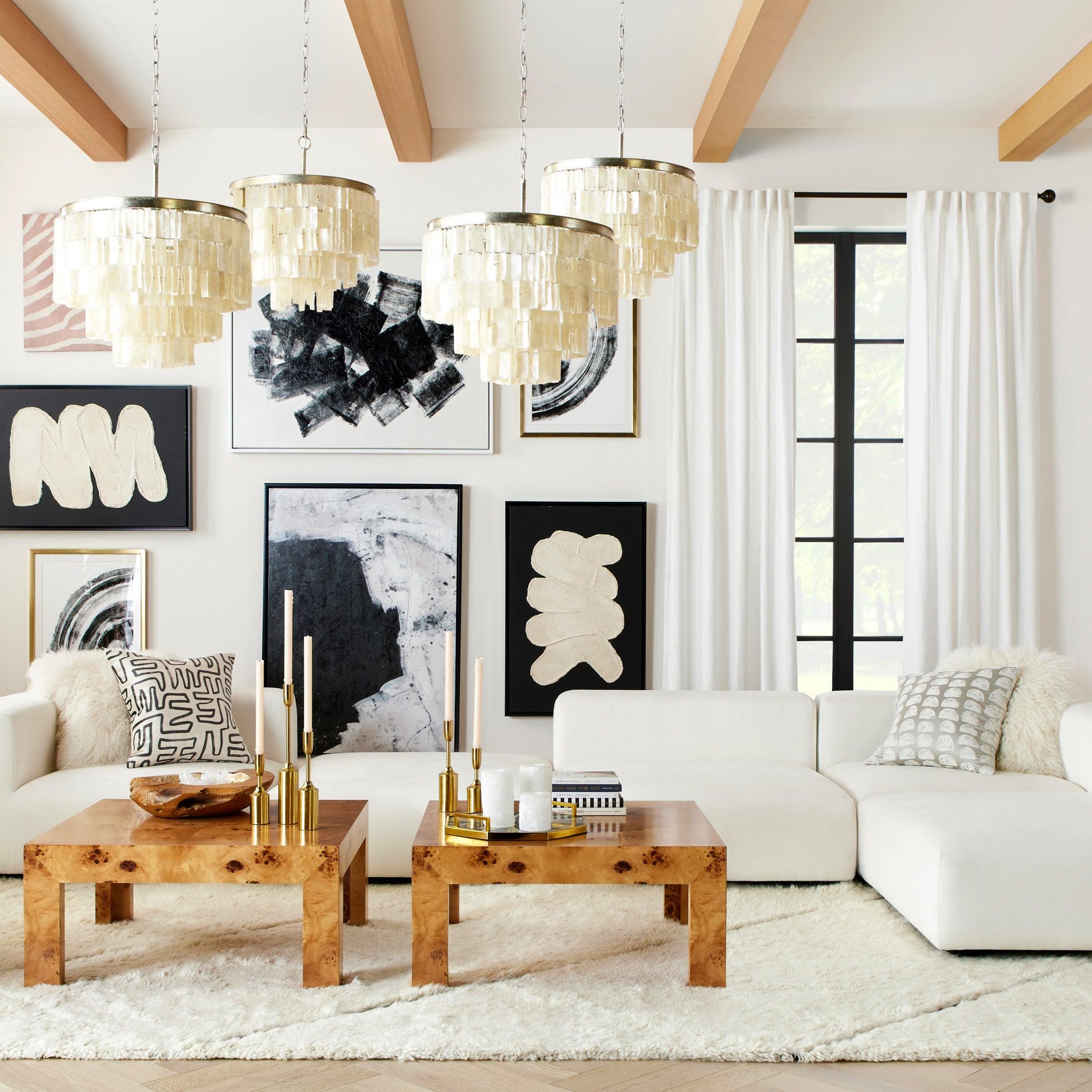 Skye Tiered Pendant Light - Cueteks