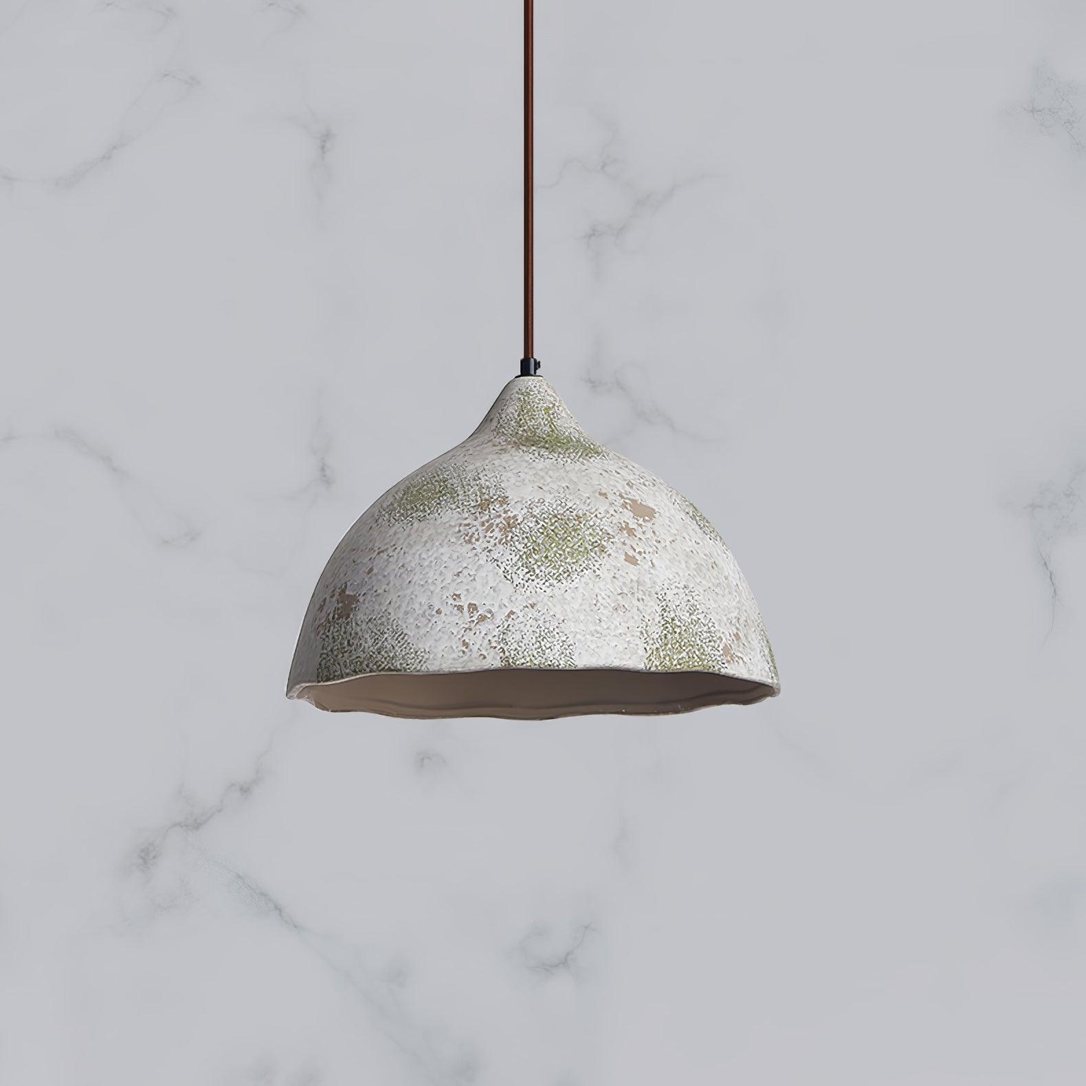 Pear Shape Ceramic Pendant Light - Cueteks