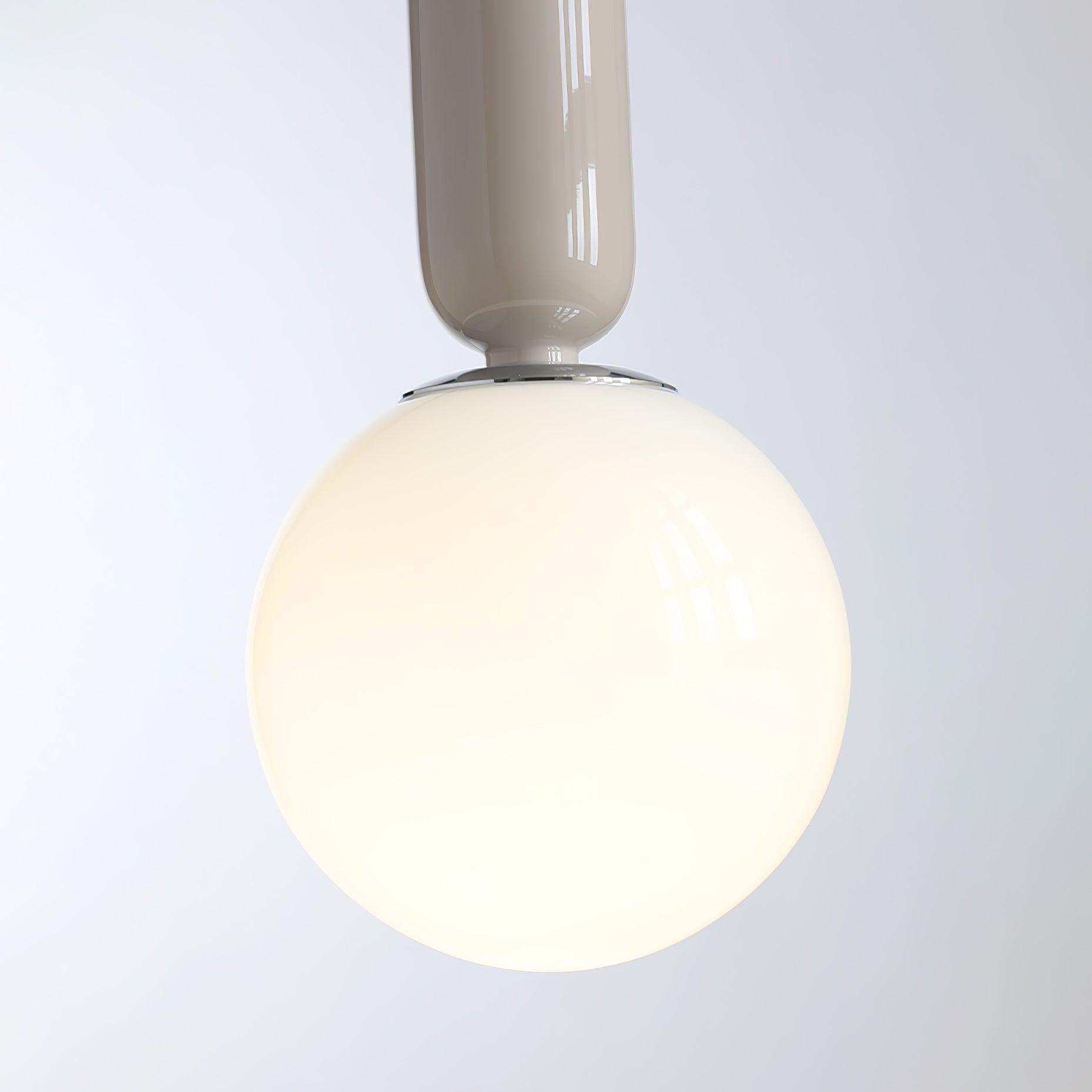 Glass Globe Ball Pendant Light - Cueteks