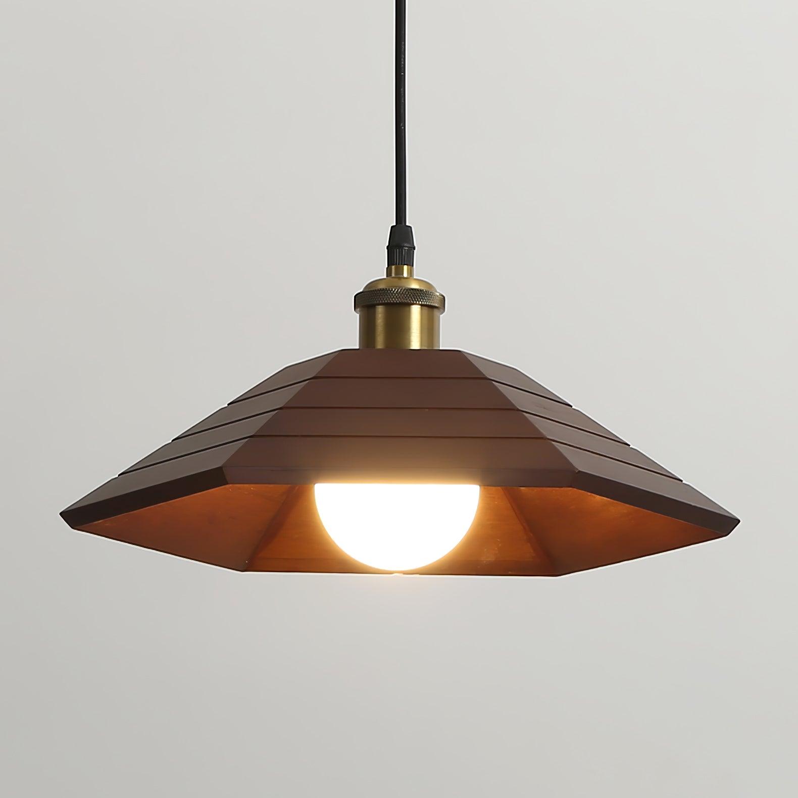 Aeyee Wood Pendant Light - Cueteks