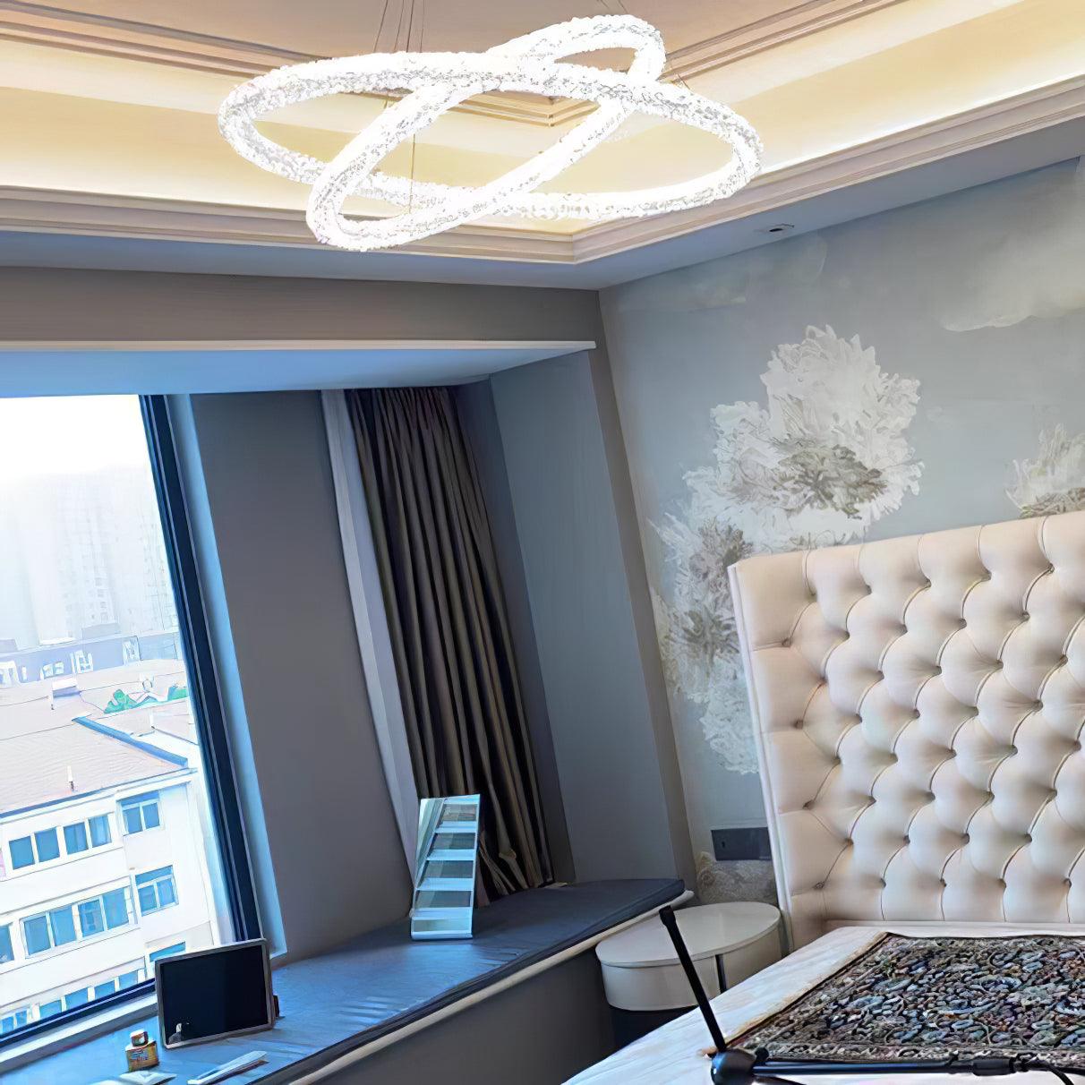 Ring Crystal Chandeliers - Cueteks