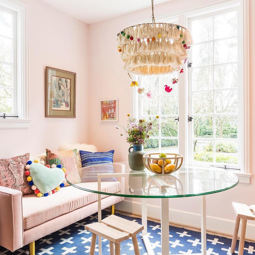 Fela Tassel Chandelier - Cueteks