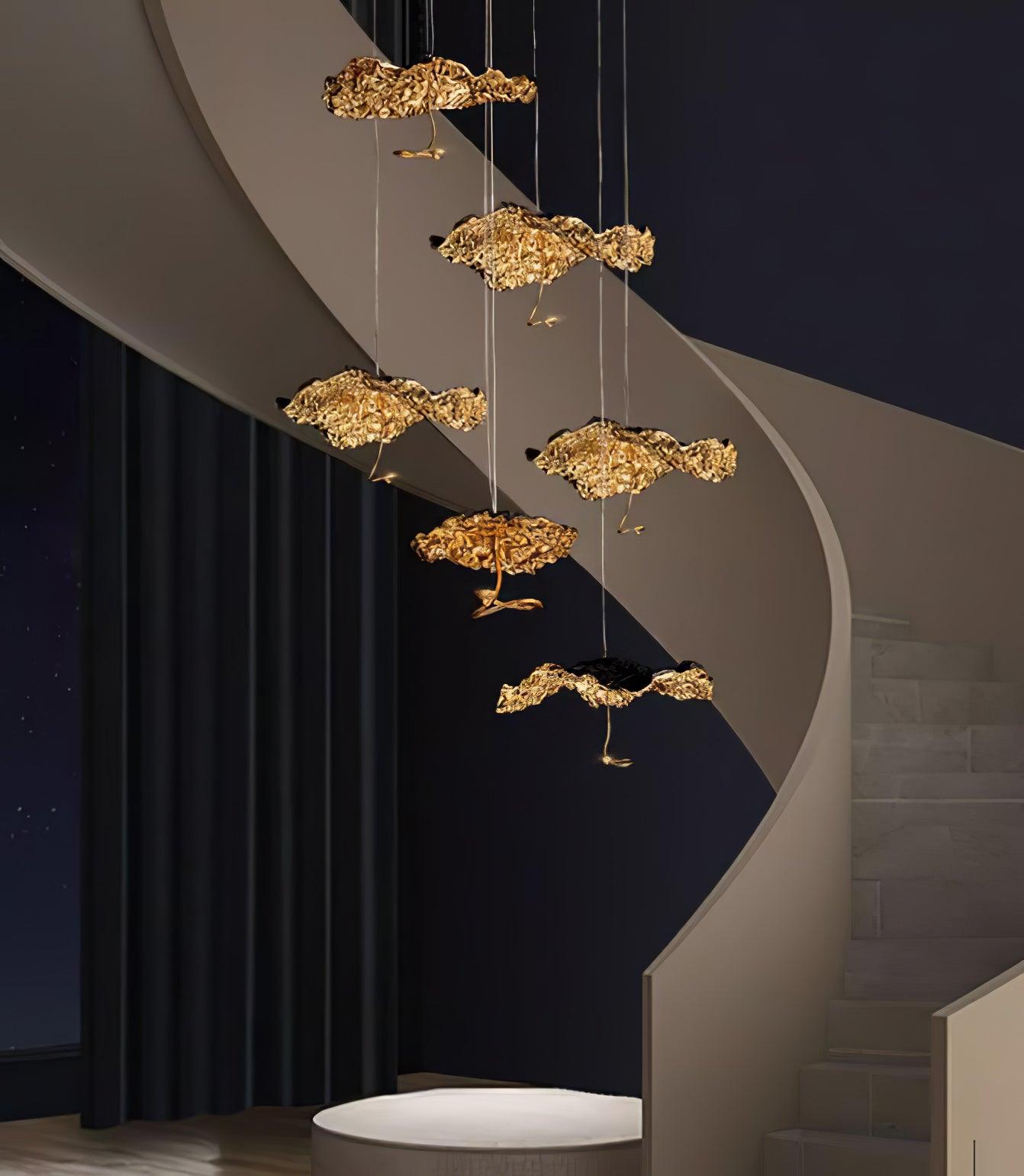 Brass Aviary Constellation Chandelier - Cueteks