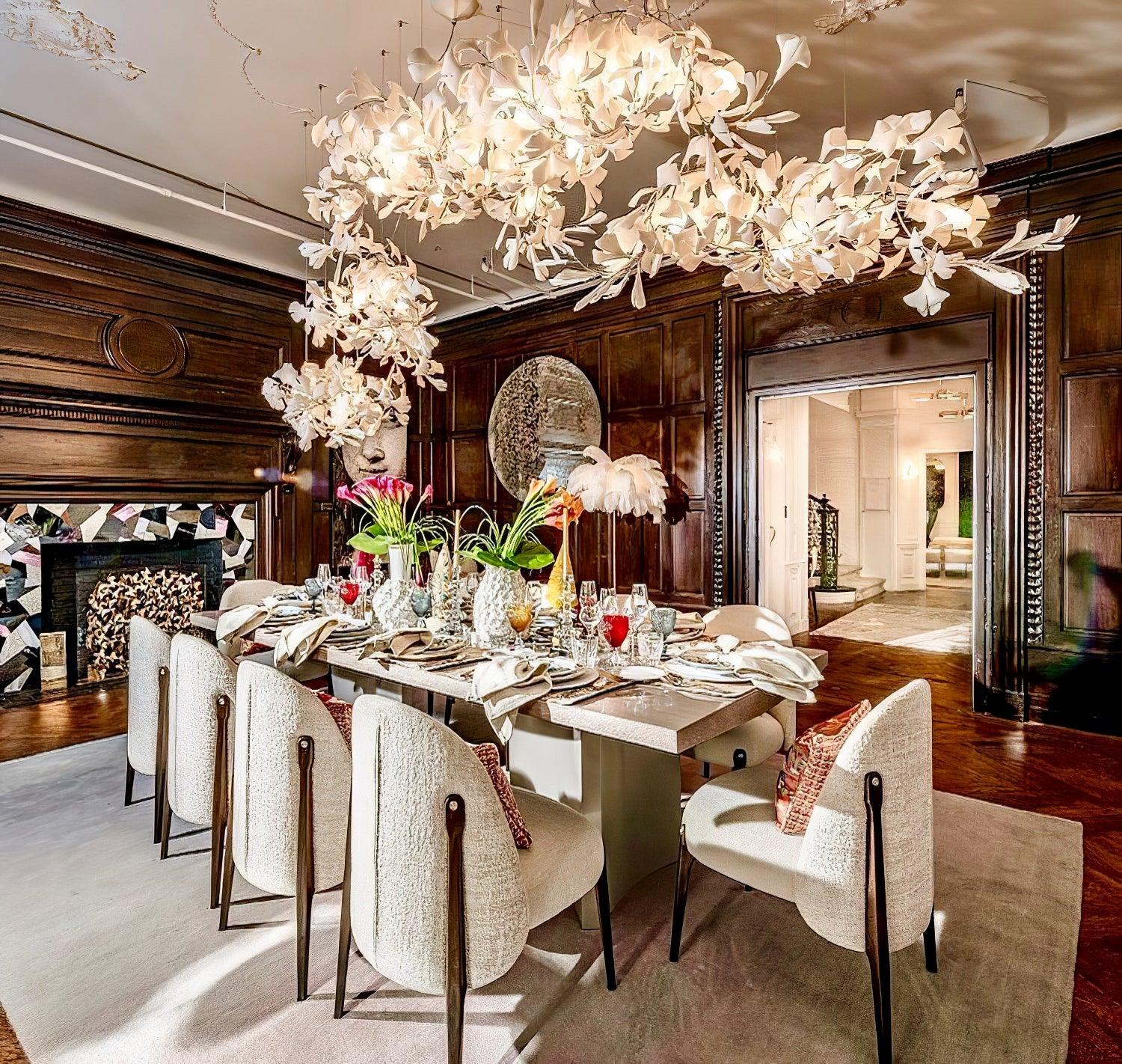 Gingko Chandelier C - Cueteks