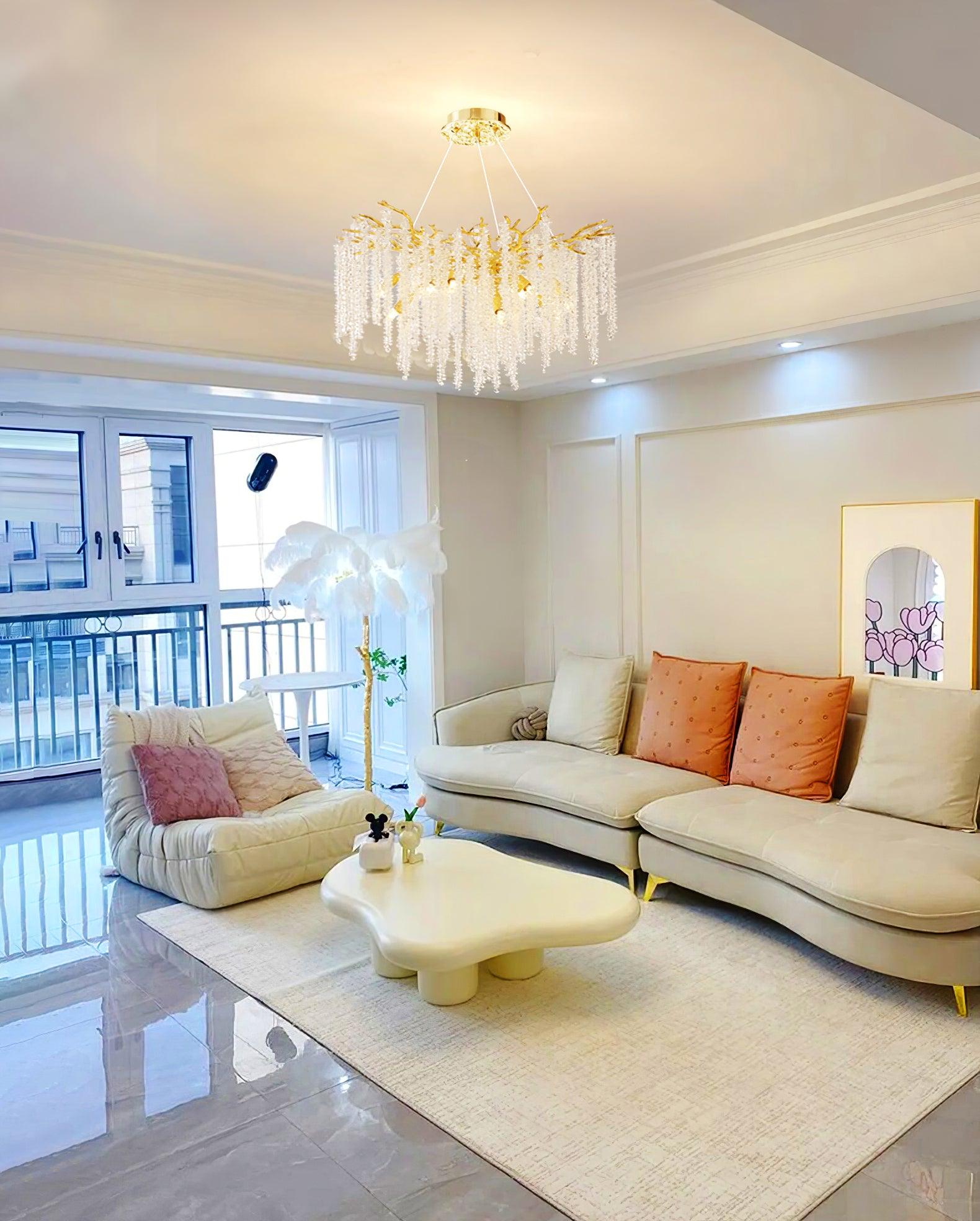 Albero Crystal Chandelier - Cueteks