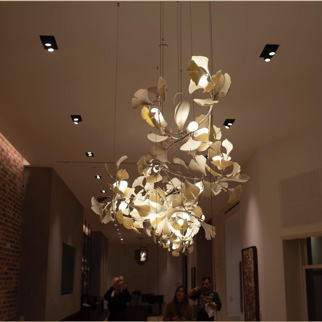 Gingko Chandelier C - Cueteks