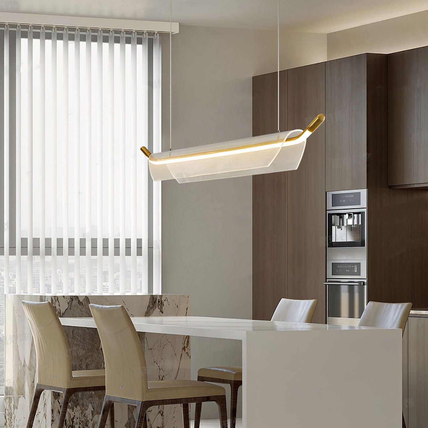 One Word Acrylic Pendant Light - Cueteks