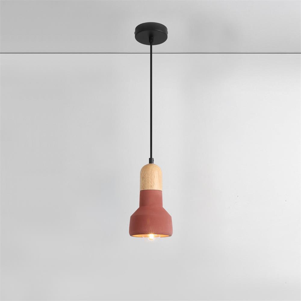 Nessa Wood Pendant Light - Cueteks