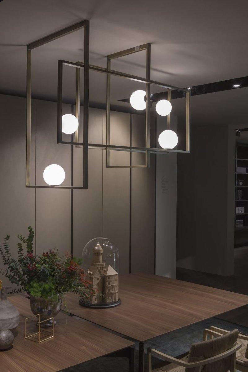 Mondrian Glass Ceiling Light - Cueteks