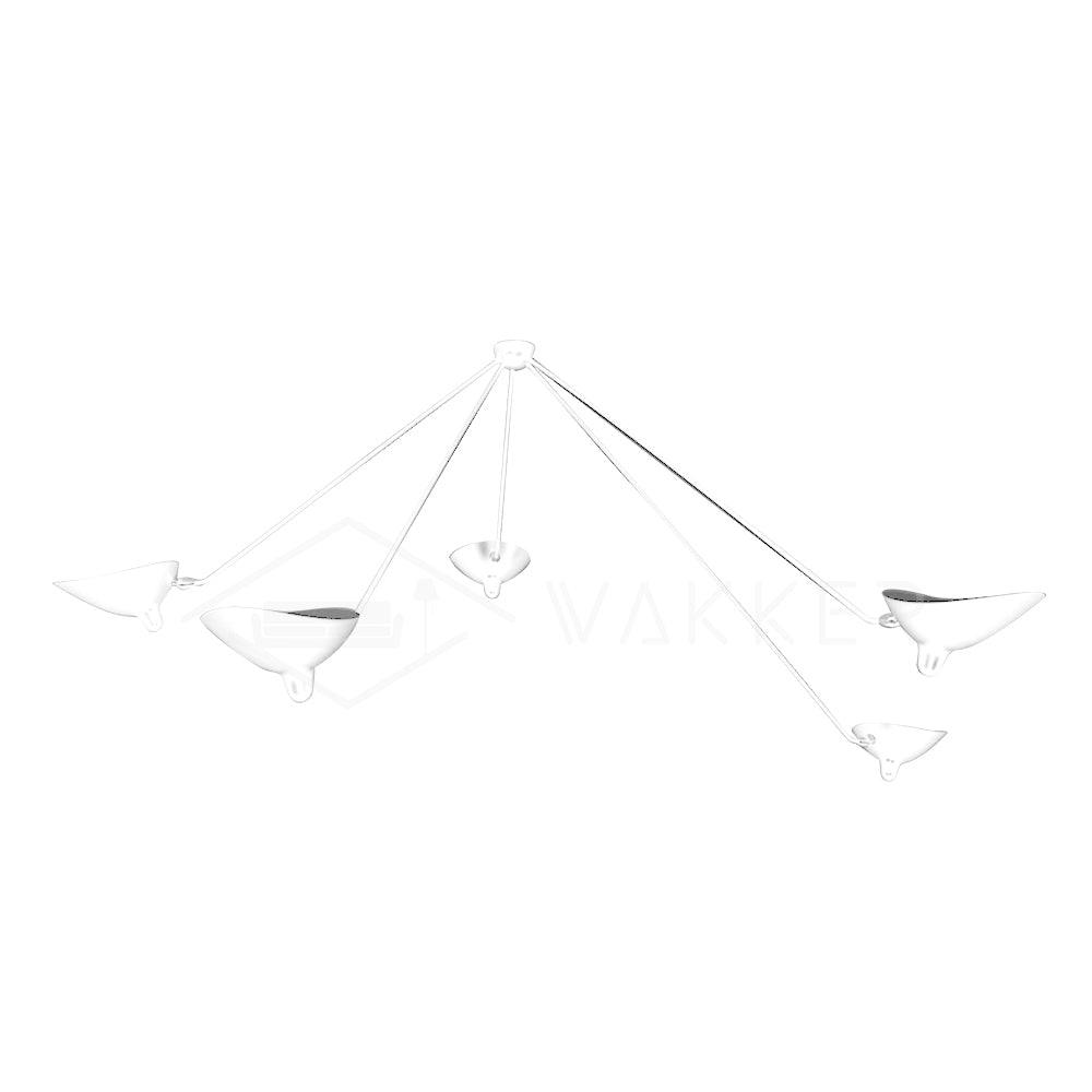 Serge Mouille Ceiling Lamp B - Cueteks