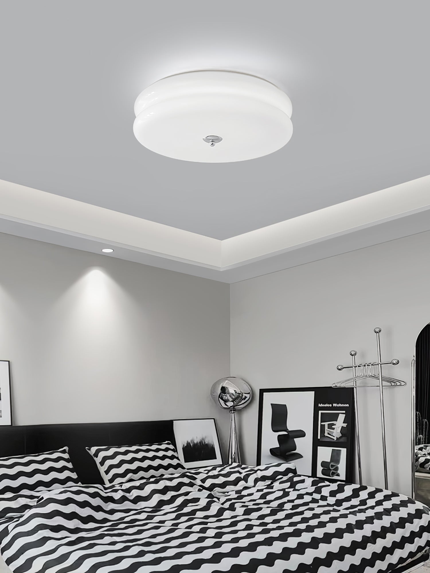 Art Deco Vintage Ceiling Light - Cueteks