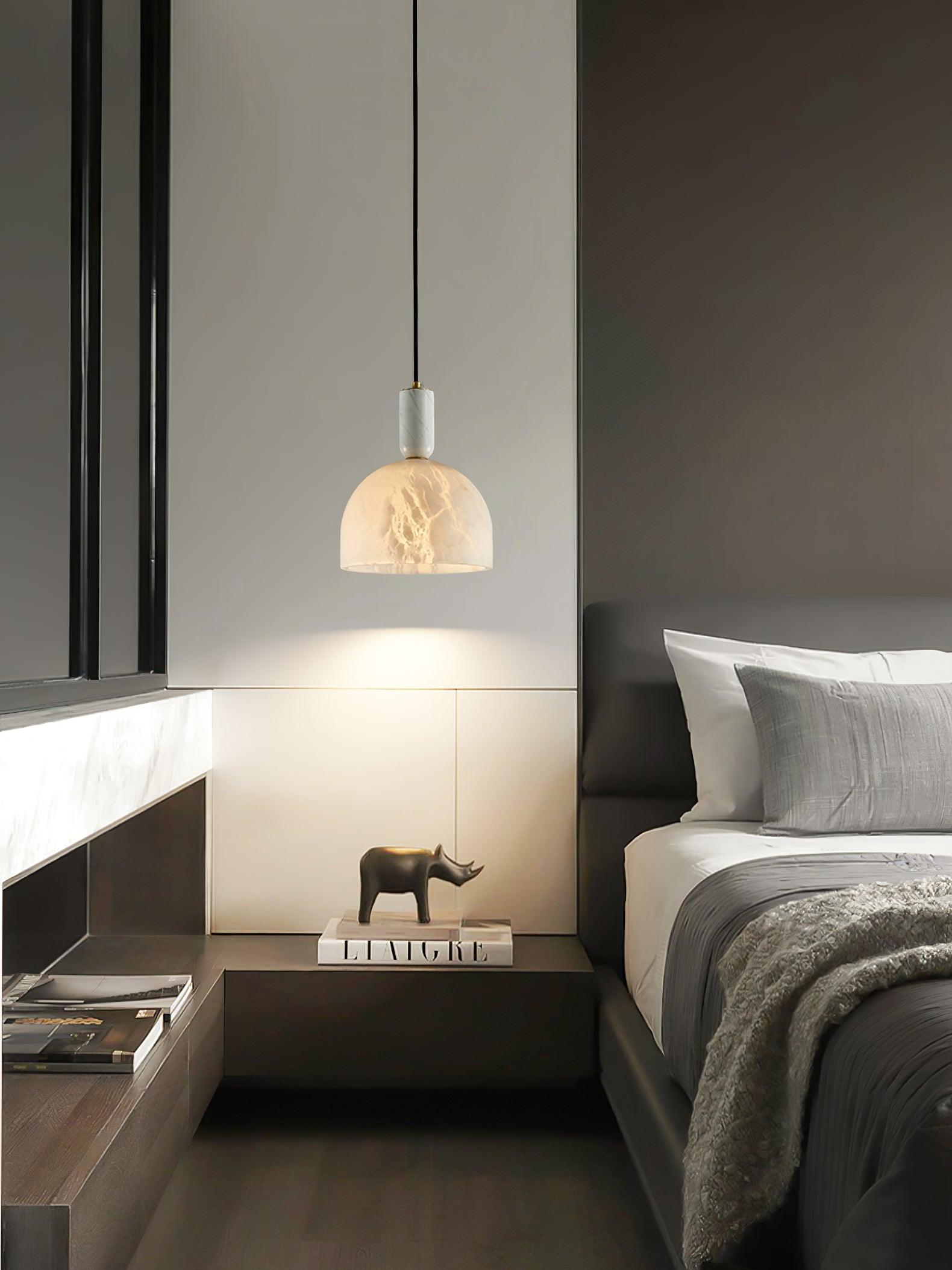 Blair Alabaster Pendant Light - Cueteks