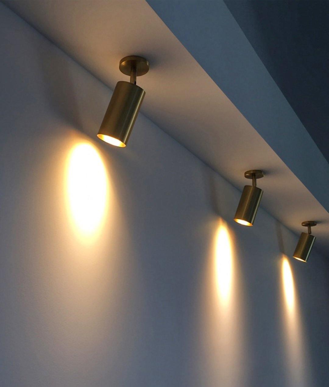 Cylinder Brass Series Ceiling Lamp - Cueteks