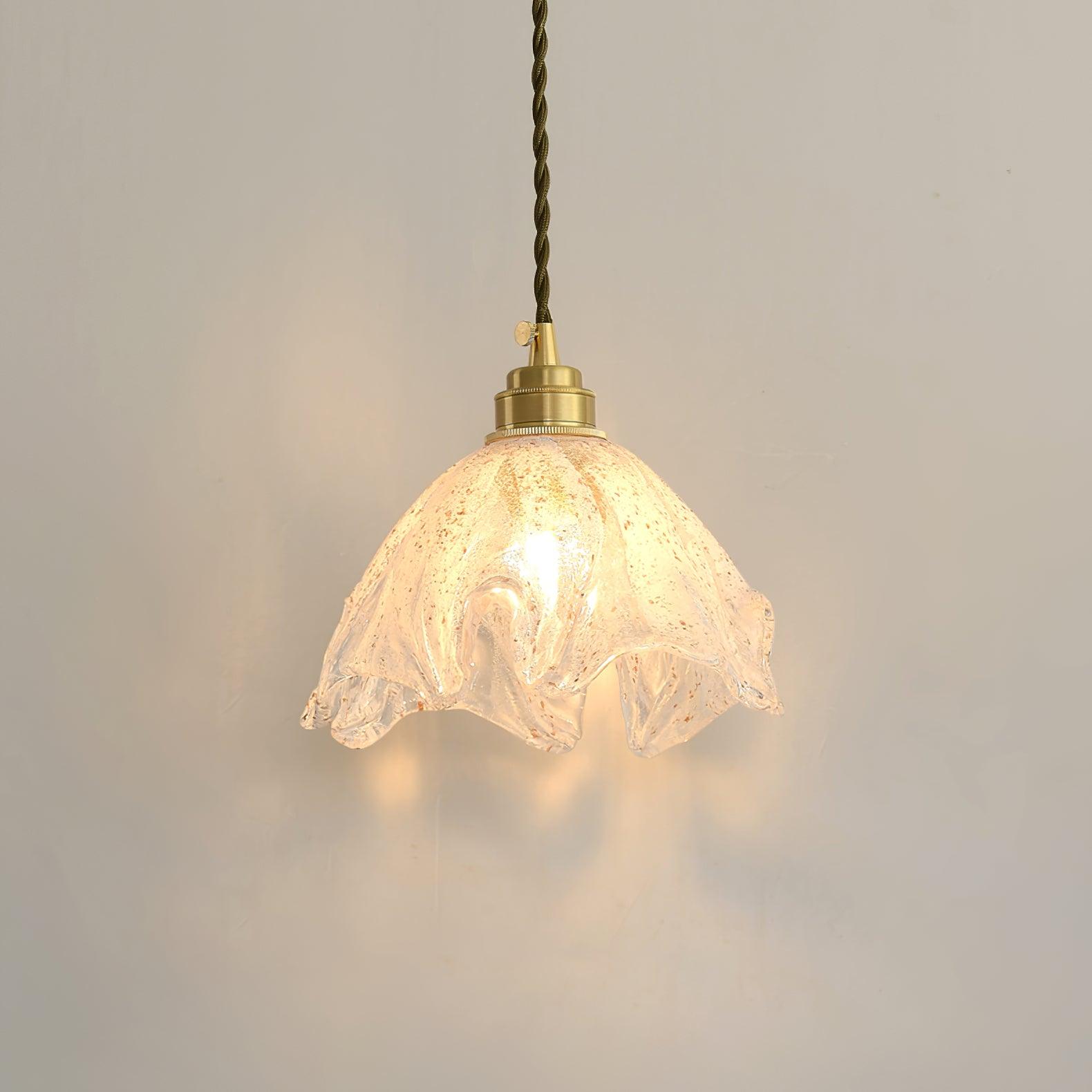 Lotus Crystal Small Pendant Light - Cueteks