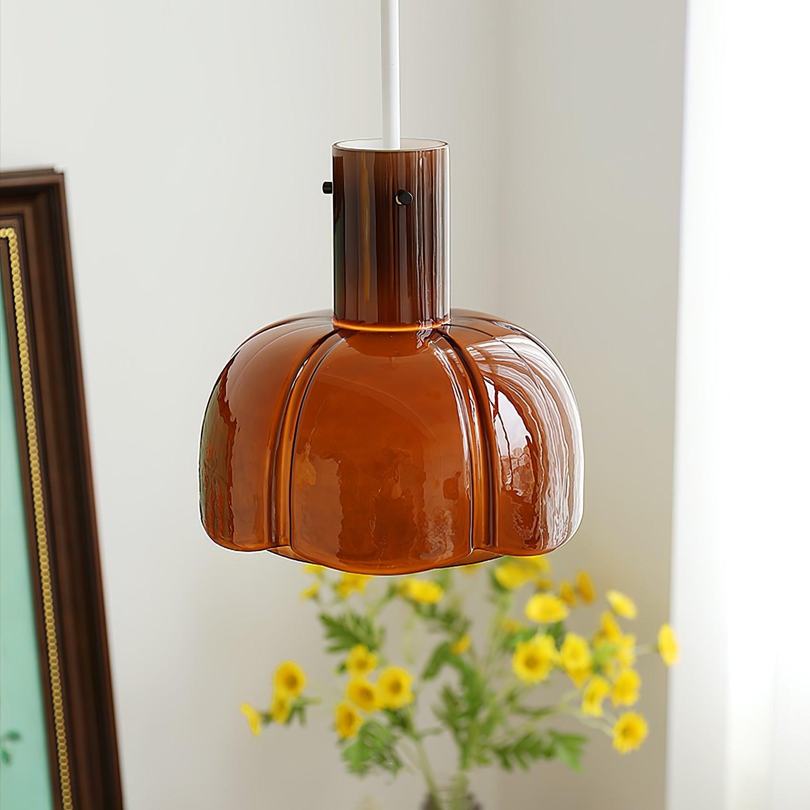 Lumina Petal Glass Pendant Light - Cueteks