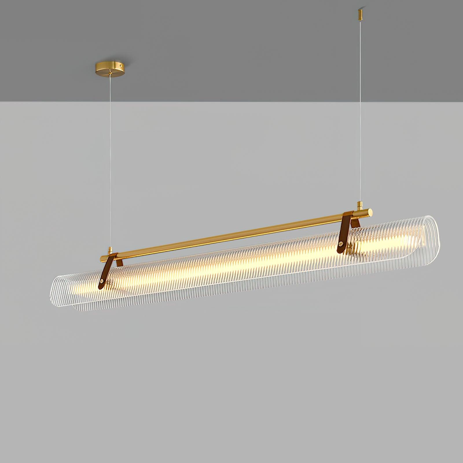 Acrylic Linear Chandelier - Cueteks