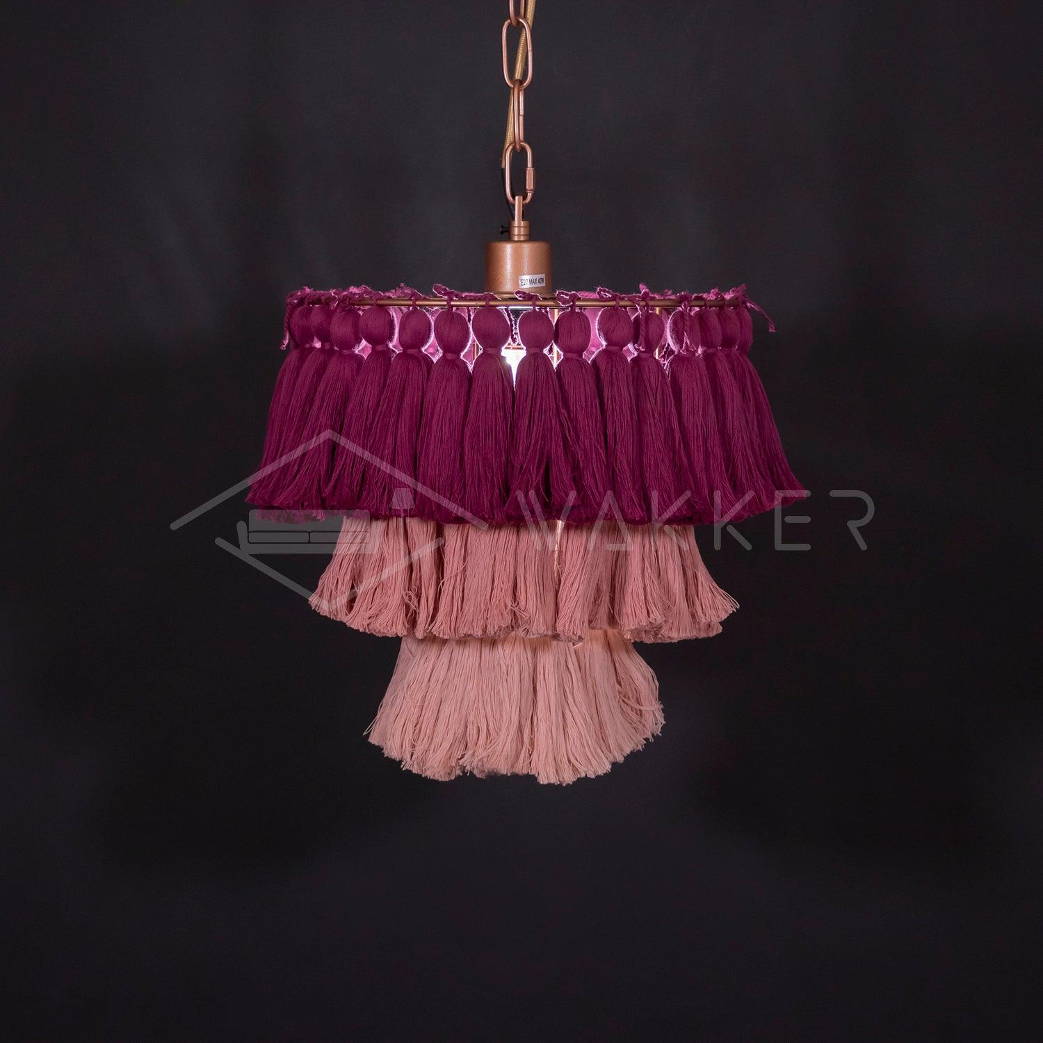 Fela Tassel Chandelier - Cueteks