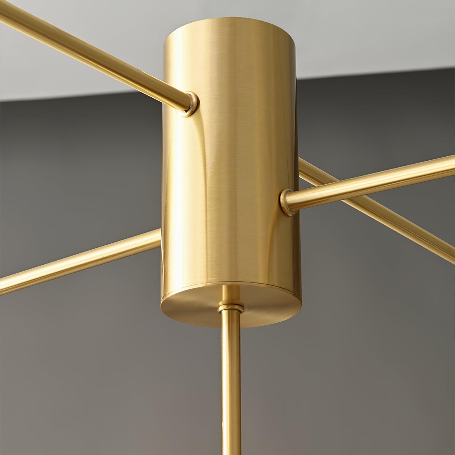 Brass Globulars Ceiling Lamp - Cueteks