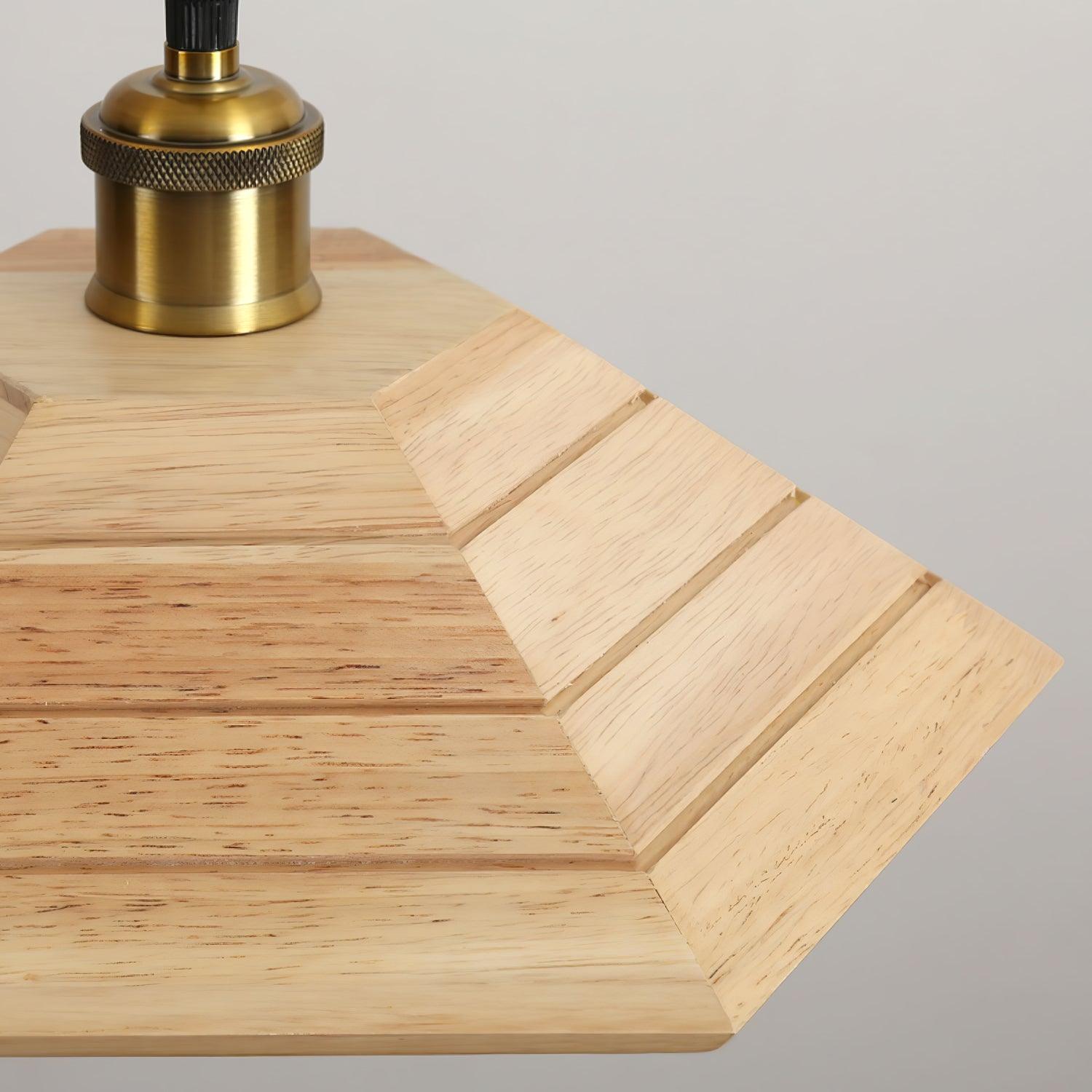 Aeyee Wood Pendant Light - Cueteks
