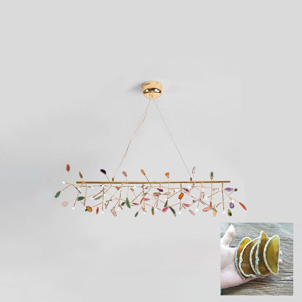 Agate Flake Chandelier - Cueteks